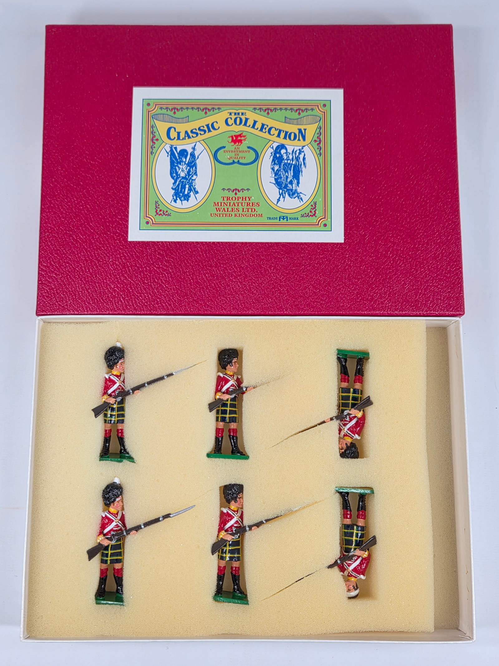 TROPHY MINIATURES WA14 NAPOLEONIC WARS HIGHLAND SQUARE (1 of 4)