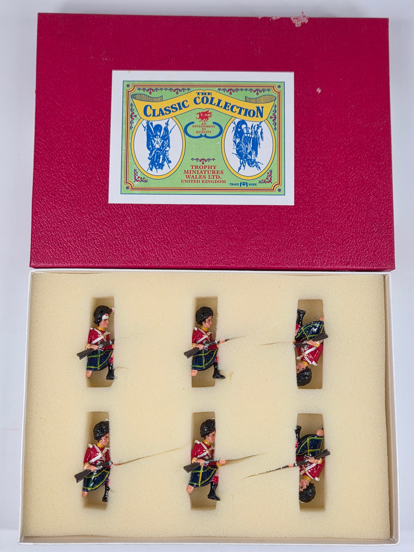 TROPHY MINIATURES WA19 NAPOLEONIC WARS HIGHLAND SQUARE (1 of 4)