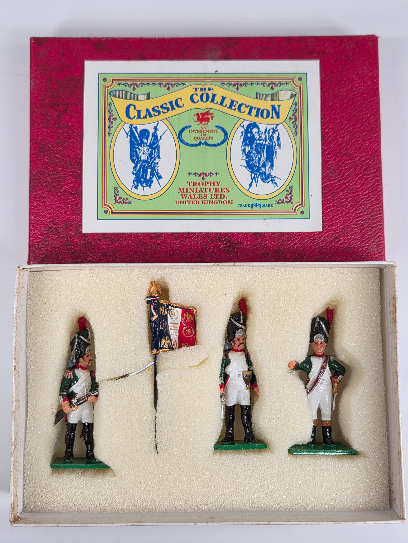 TROPHY MINIATURES WA55EA NAPOLEONIC WARS ITALIAN INFANTRY (1 of 5)