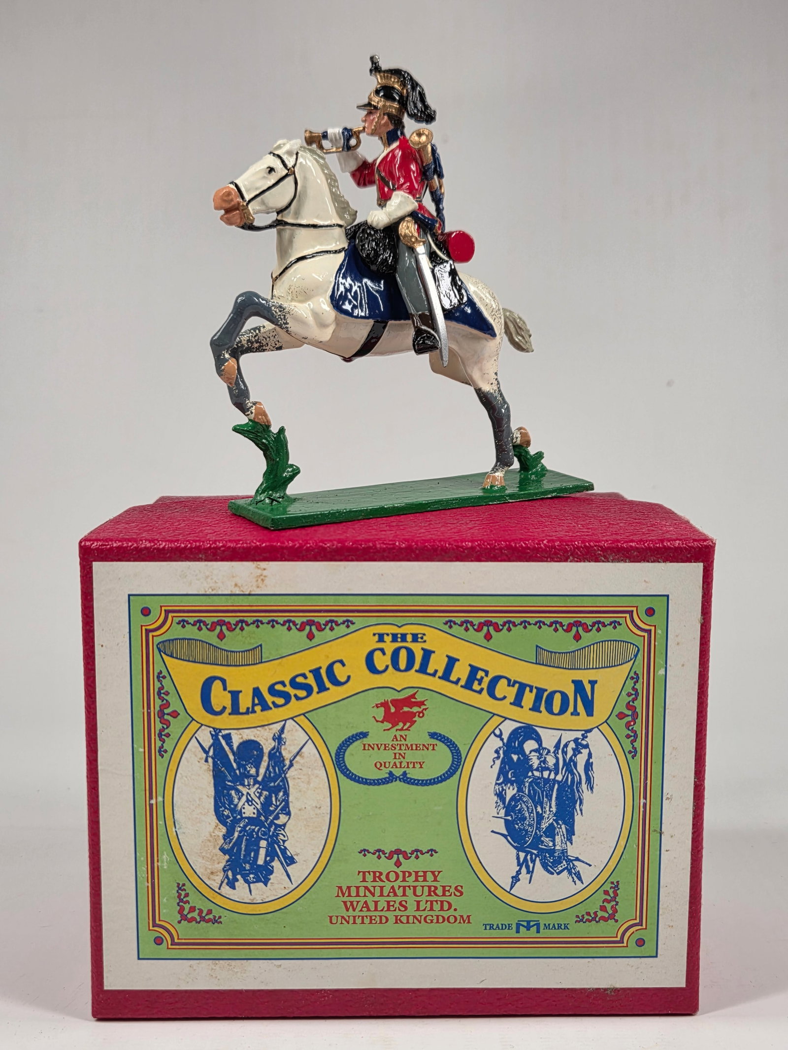 TROPHY MINIATURES WA16D NAPOLEONIC WARS 1ST DRAGOON MOUNTED (1 of 5)