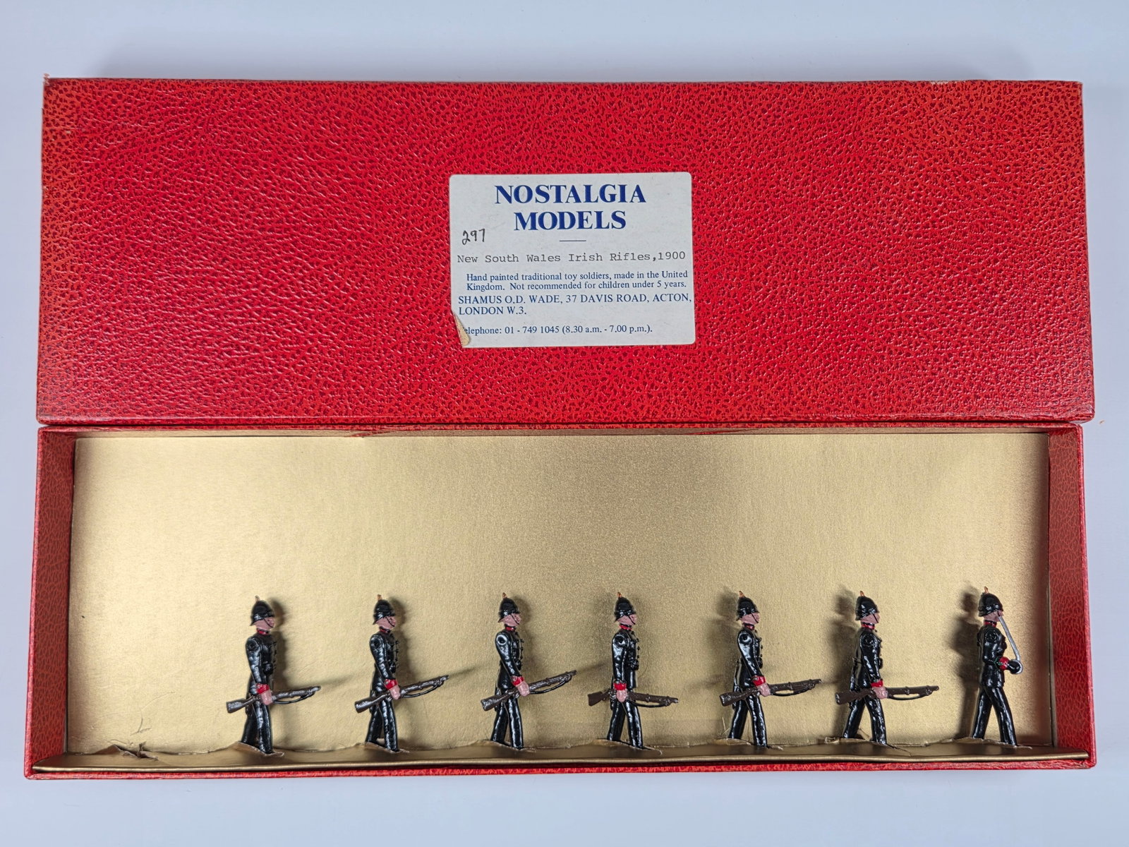 NOSTALGIA MODELS N297 NEW SOUTH WALES IRISH RIFLES (1 of 4)