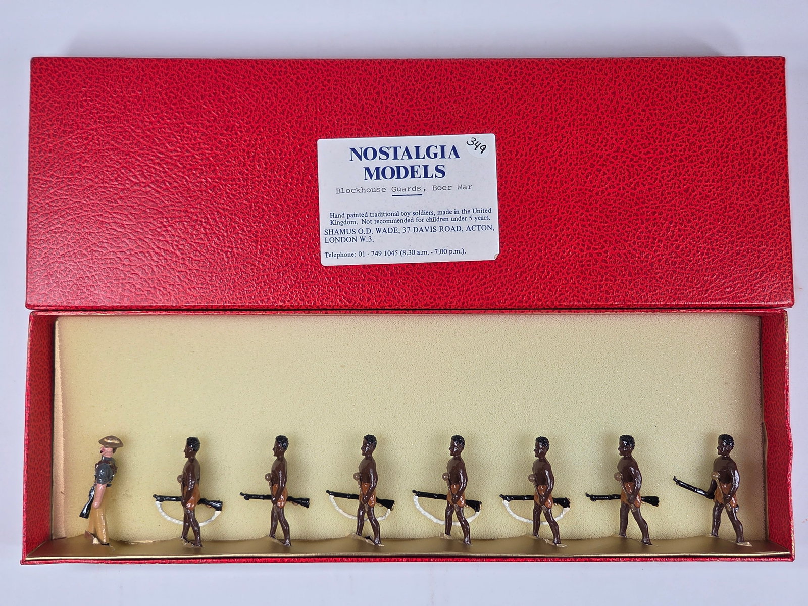 NOSTALGIA MODELS N349 BLOCKHOUSE GUARDS BOER WAR (1 of 4)