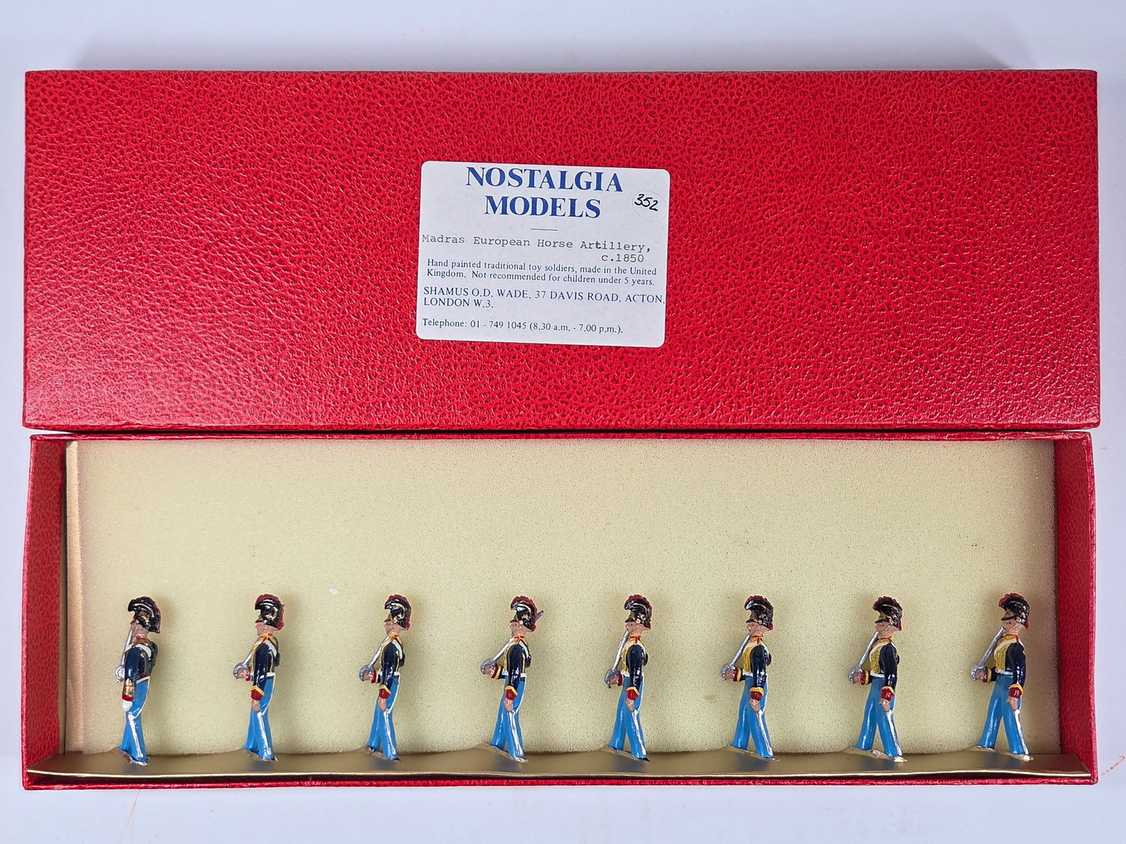 NOSTALGIA MODELS N352 MADRAS EUROPEAN HORSE ARTILLERY (1 of 4)