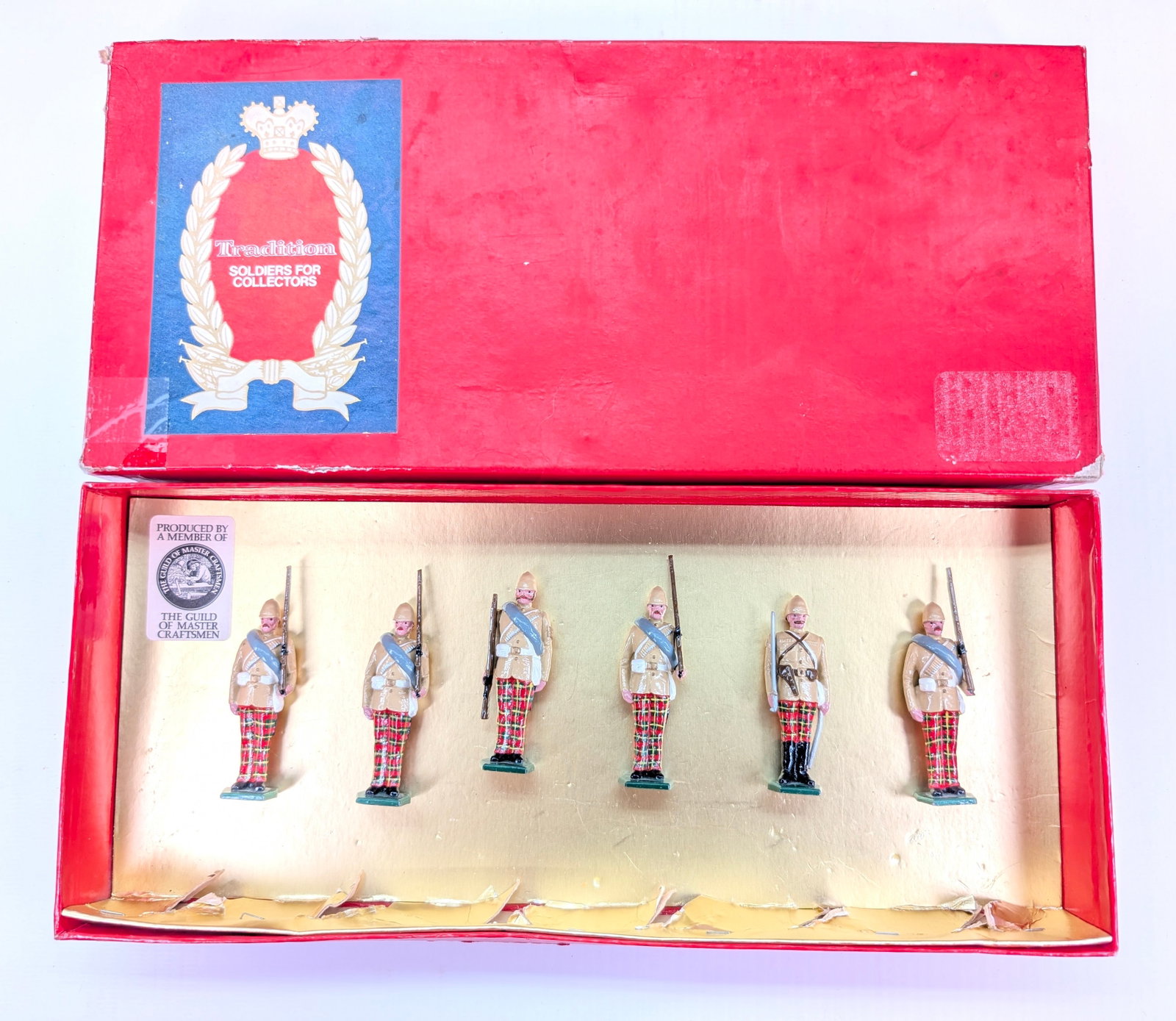 TRADITION NO. 53 THE 72ND HIGHLANDERS AFGHANISTAN: SET REMAINS IN VERY GOOD CONDITION WITH BOX.