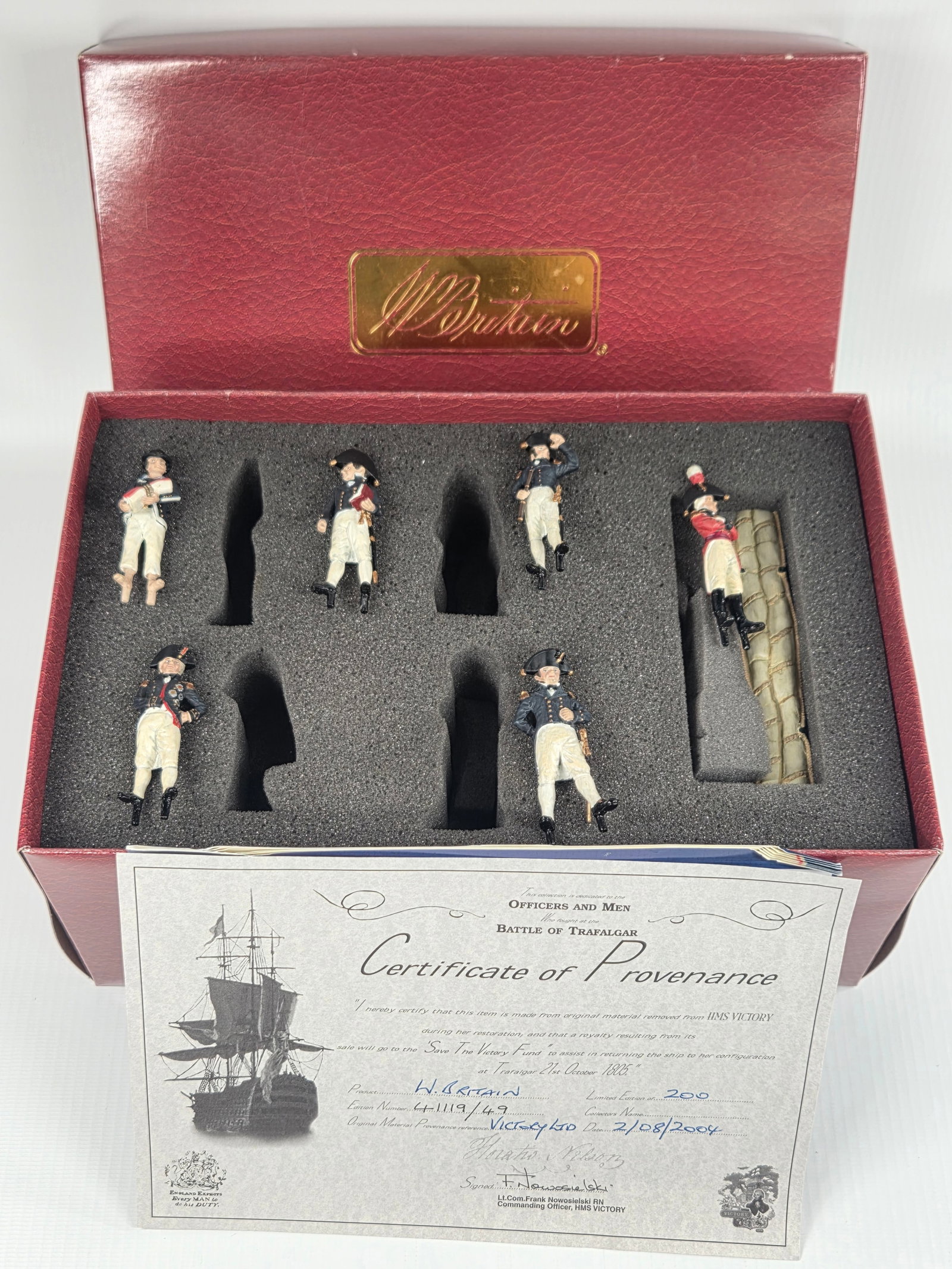 BRITAIN 41119 VICTORY OAK - NELSON DECK SCENE (1 of 7)