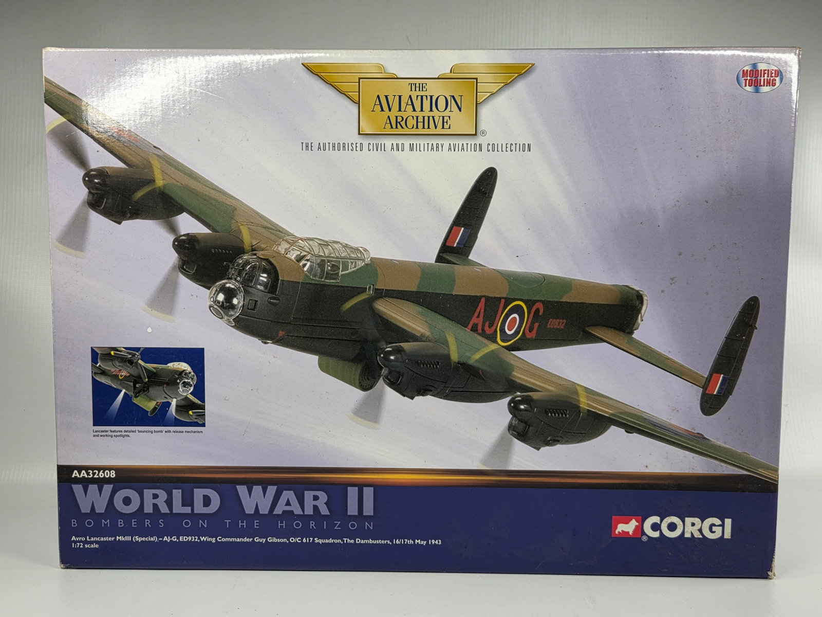 CORGI 1/72 SCALE AVRO LANCASTER DAMBUSTERS (1 of 5)