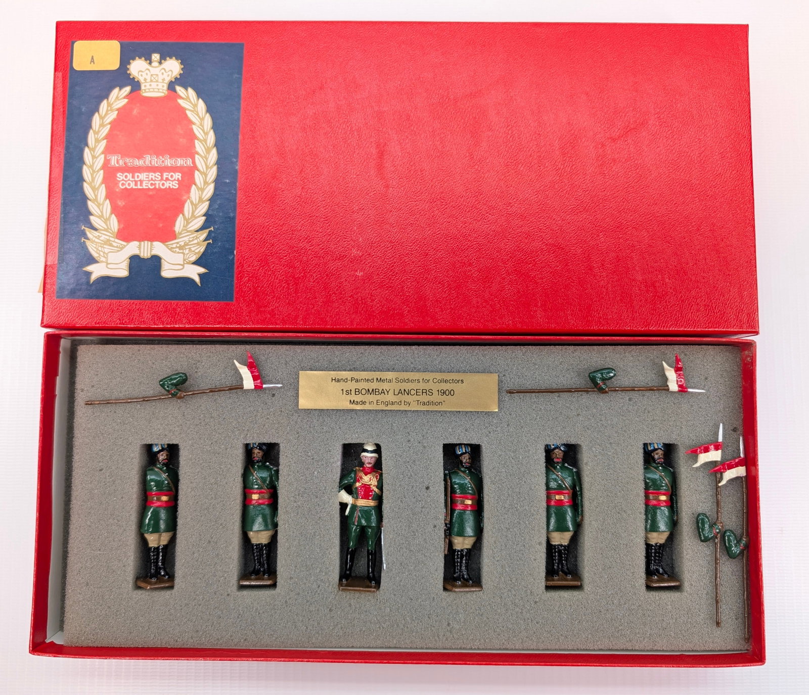 TRADITION SET NO. 48 DUKE OF CONNAUGHT'S OWN 1ST BOMBAY LANCERS: SET REMAINS IN VERY GOOD CONDITION WITH BOX.