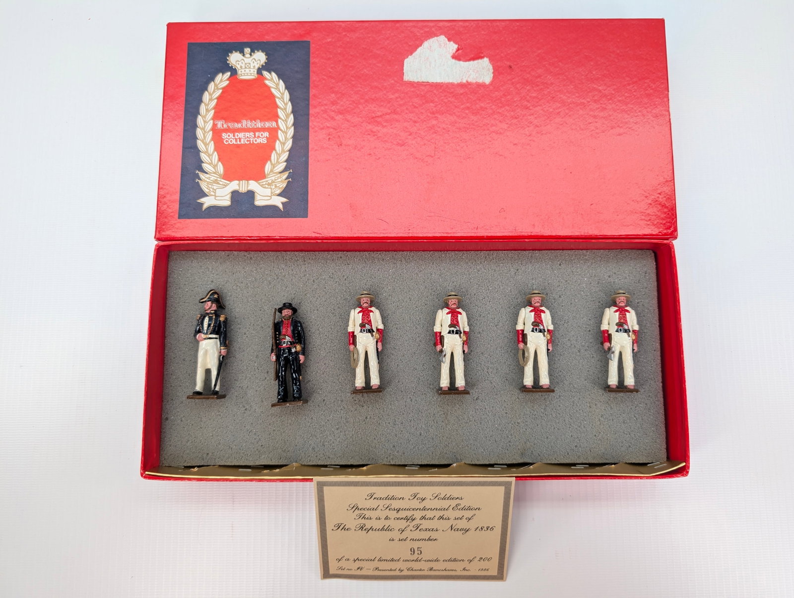 TRADITION SPECIAL SET NO. IV REPUBLIC OF TEXAS NAVY (1 of 7)