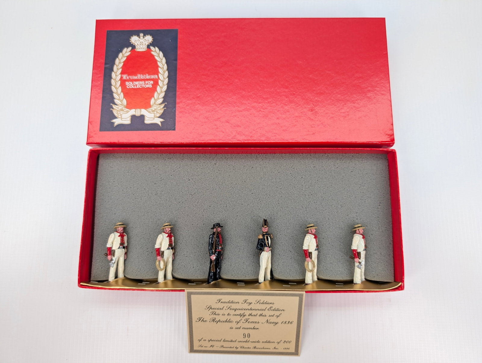 TRADITION SPECIAL SET NO. IV REPUBLIC OF TEXAS NAVY (1 of 6)