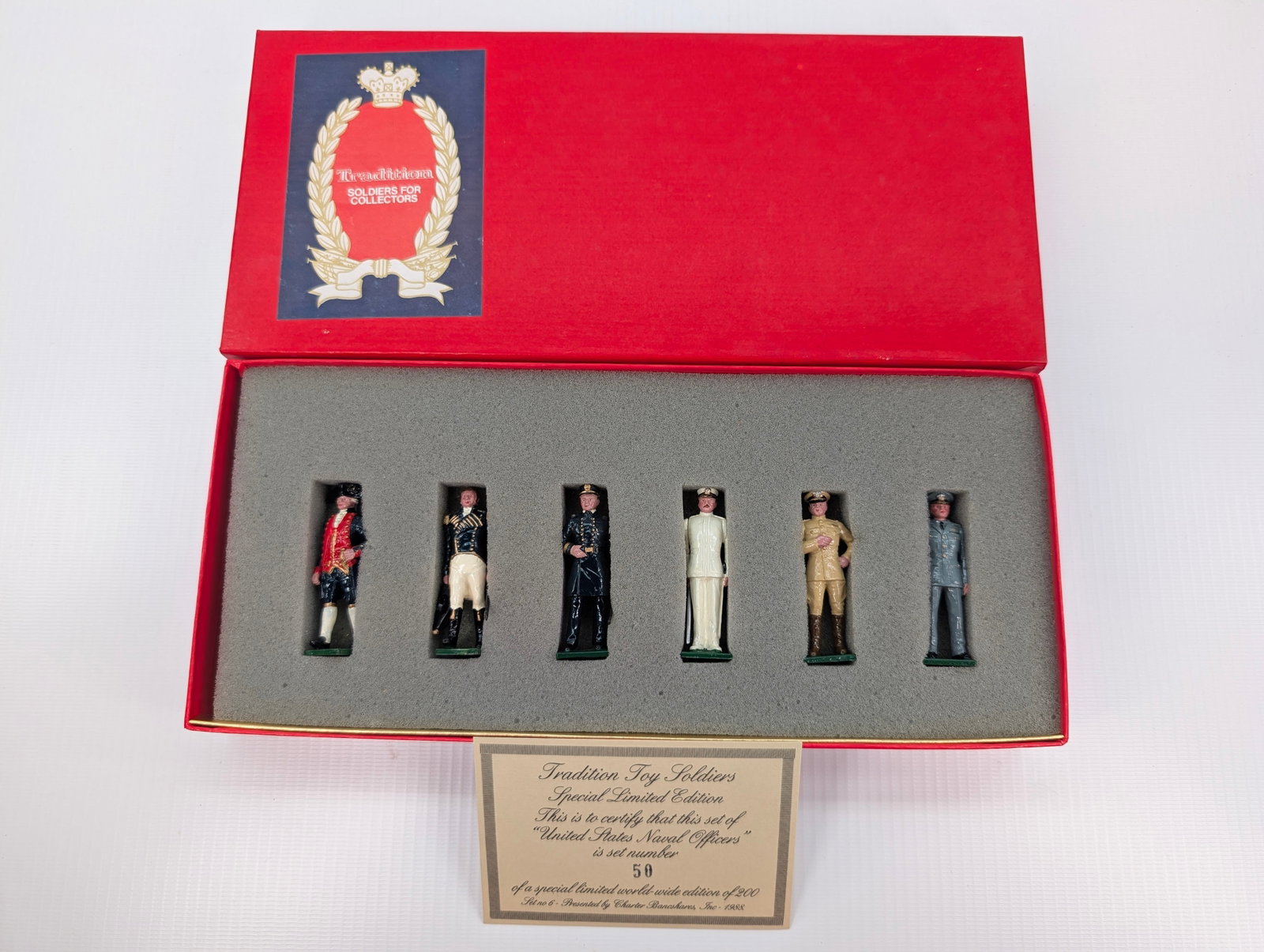 TRADITION SPECIAL SET NO. VI US NAVAL OFFICERS (1 of 7)