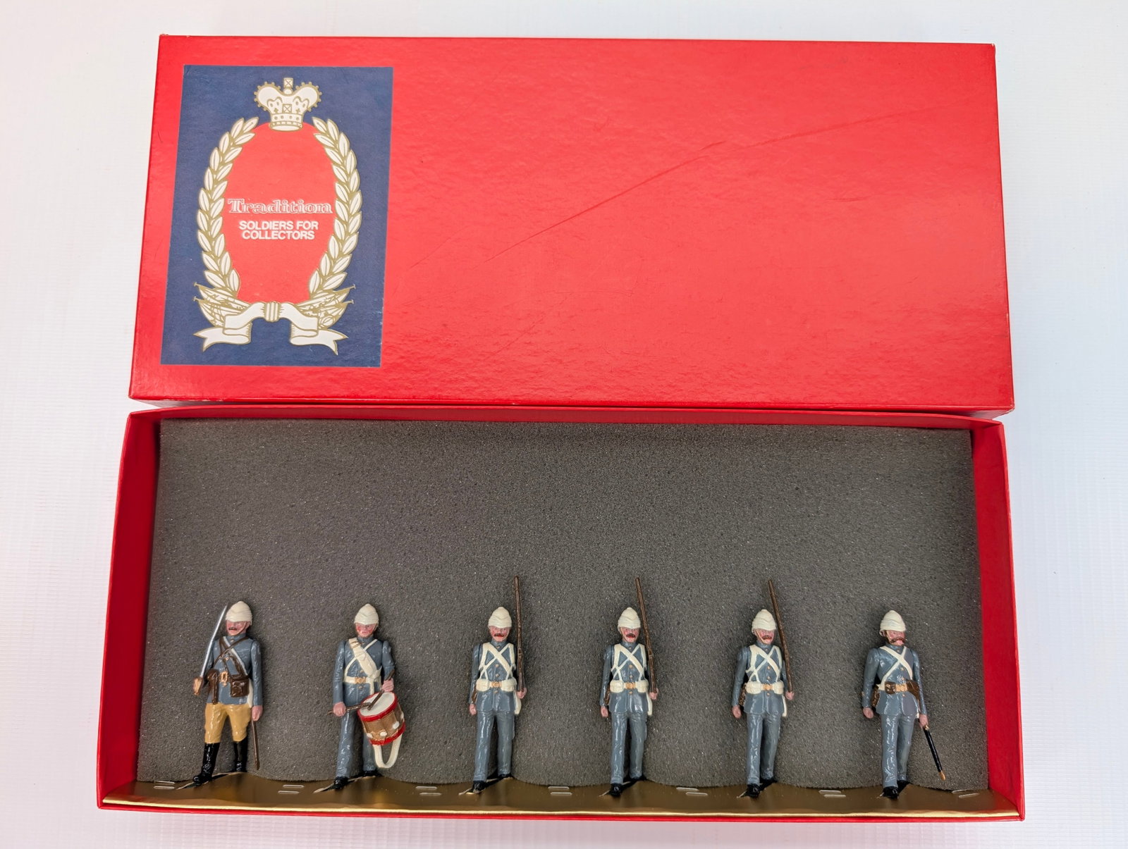 TRADITION SPECIAL SET NO. VII ROYAL MARINE LIGHT INFANTRY: SET REMAINS IN VERY GOOD CONDITION WITH BOX.