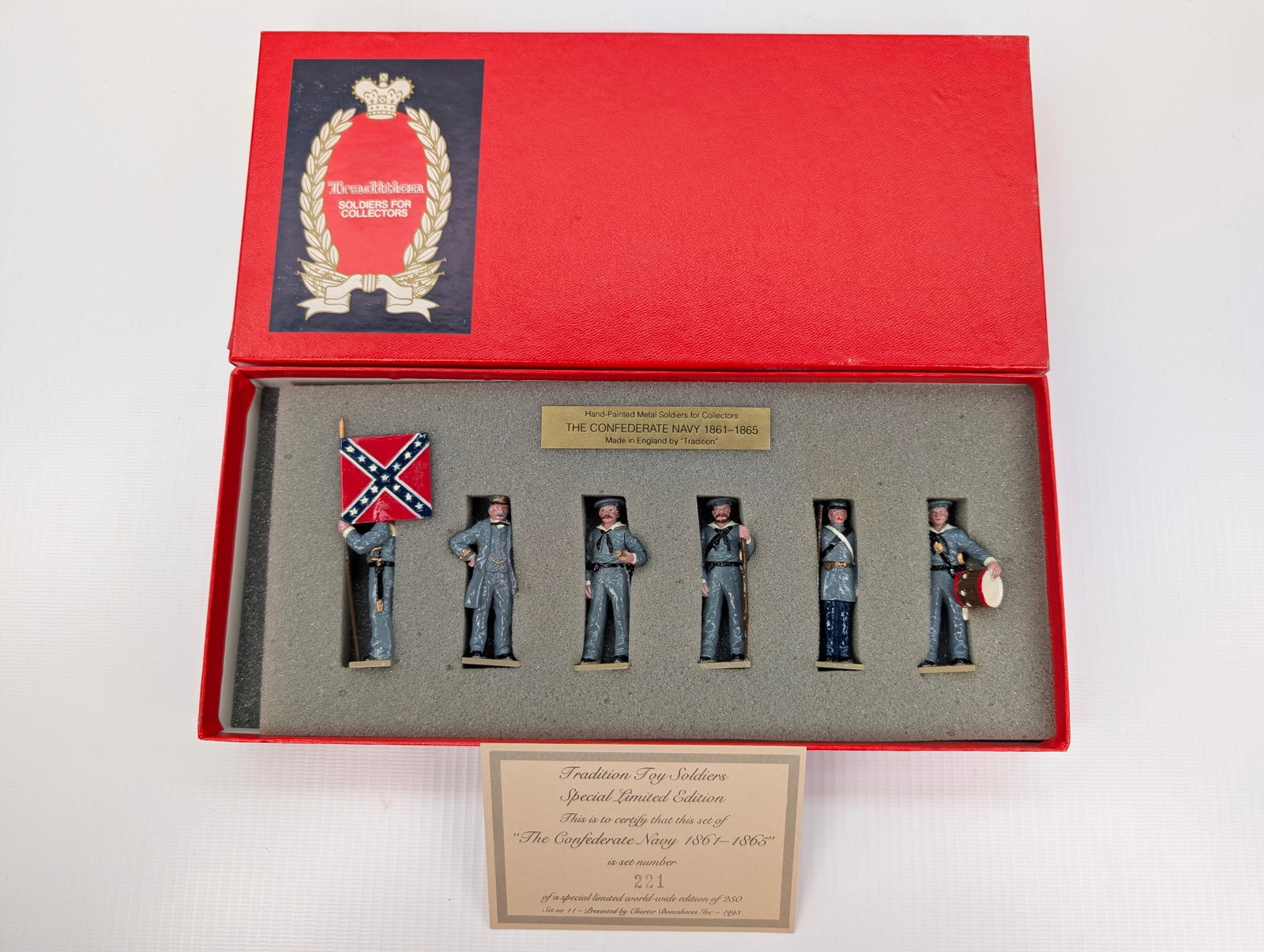 TRADITION SPECIAL SET NO. XI THE CONFEDERATE NAVY (1 of 9)