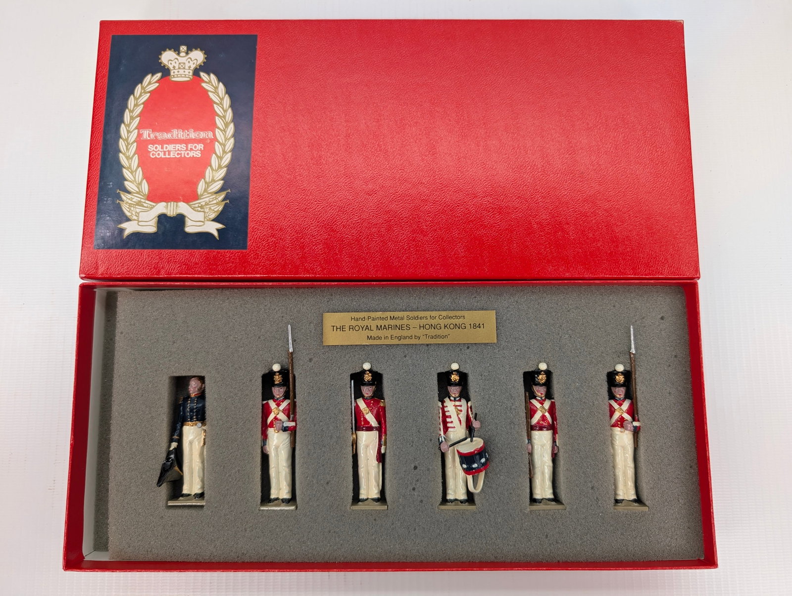 TRADITION SPECIAL SET NO. XII THE ROYAL MARINES - HONG KONG: SET REMAINS IN VERY GOOD CONDITION WITH BOX.