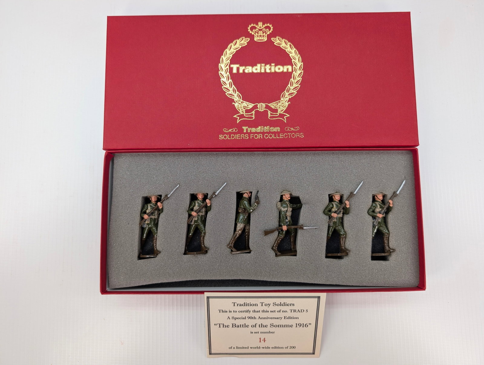TRADITION SET NO. TRAD 5 BATTLE OF THE SOMME 90TH ANNIV. (1 of 7)