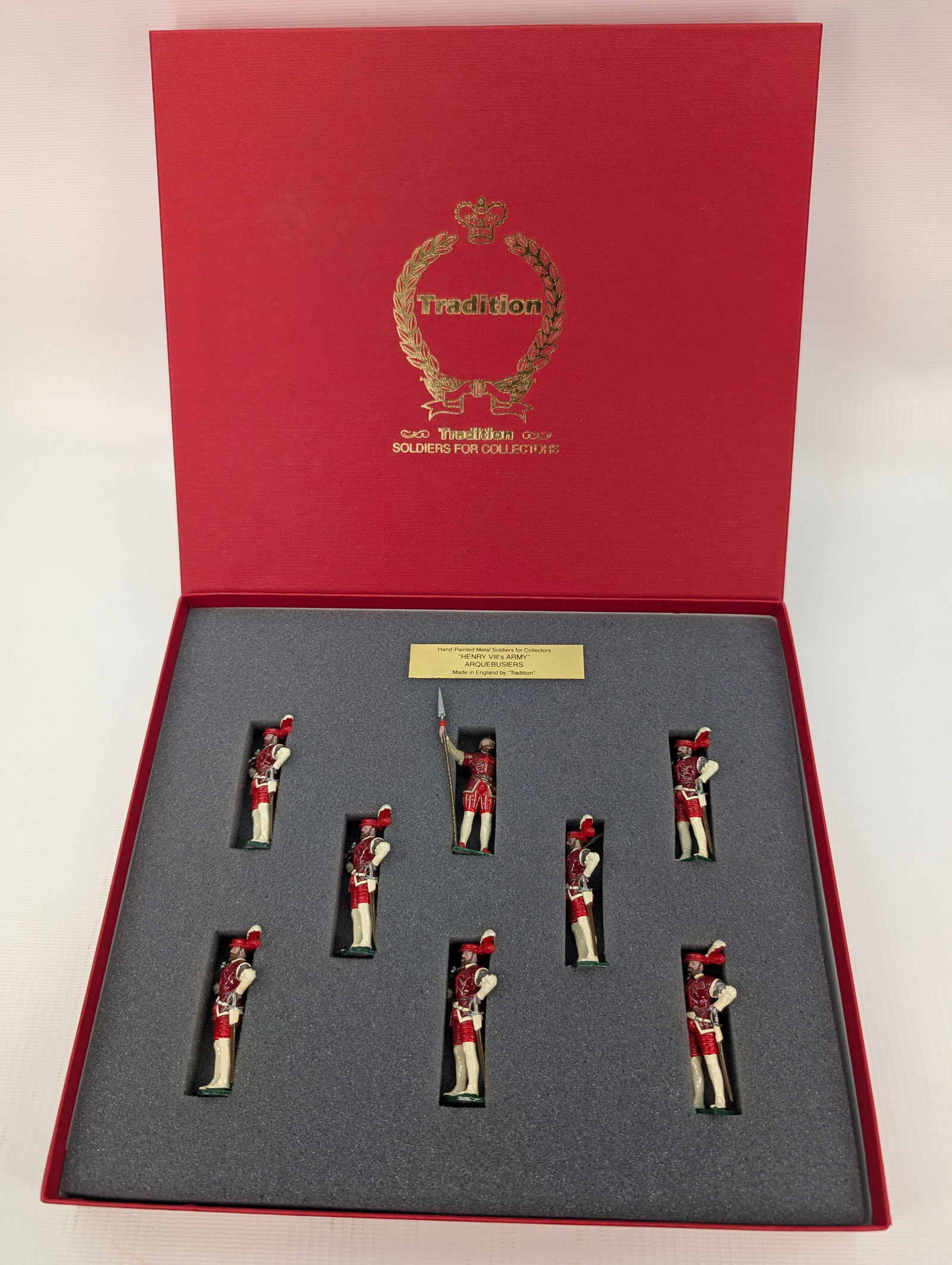 TRADITION SET NO. MR1 HENRY VIII's ARMY ARQUEBUSIERS (1 of 10)