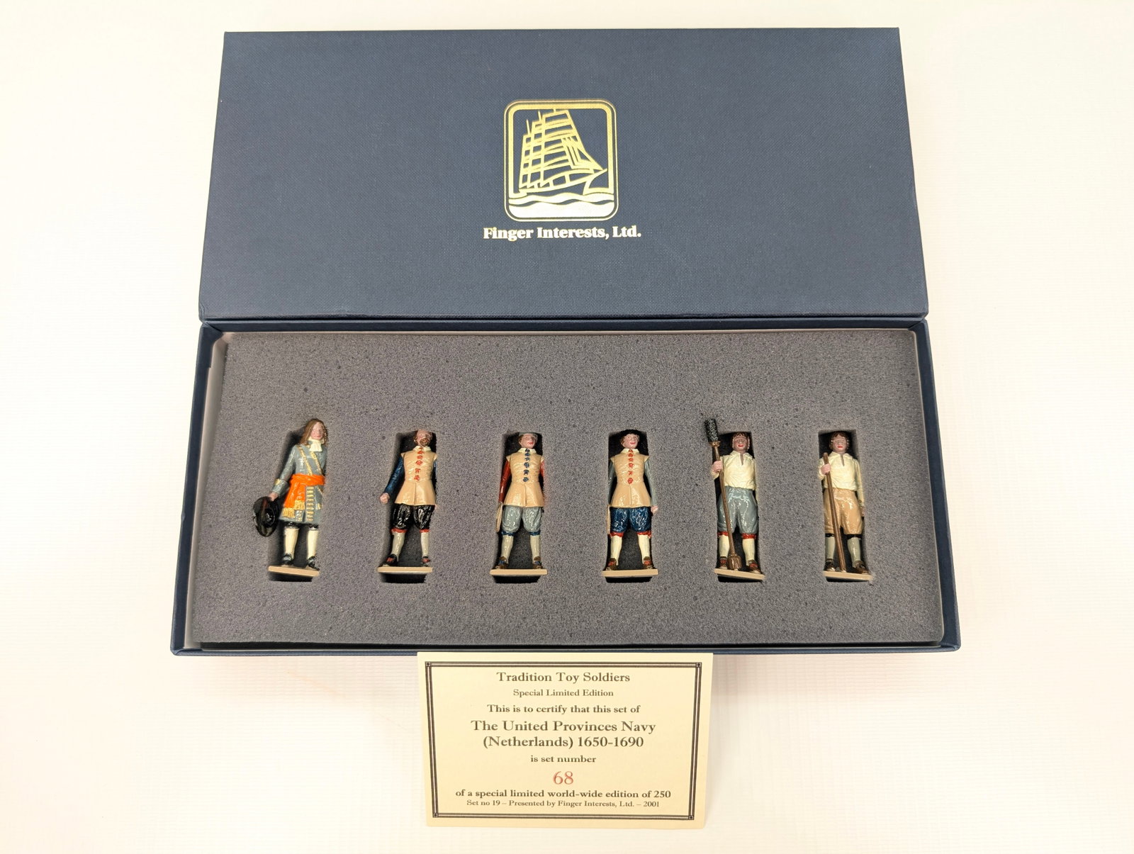 TRADITION SPECIAL SET NO. XIX UNITED PROVINCES NAVY NETHERLANDS (1 of 8)