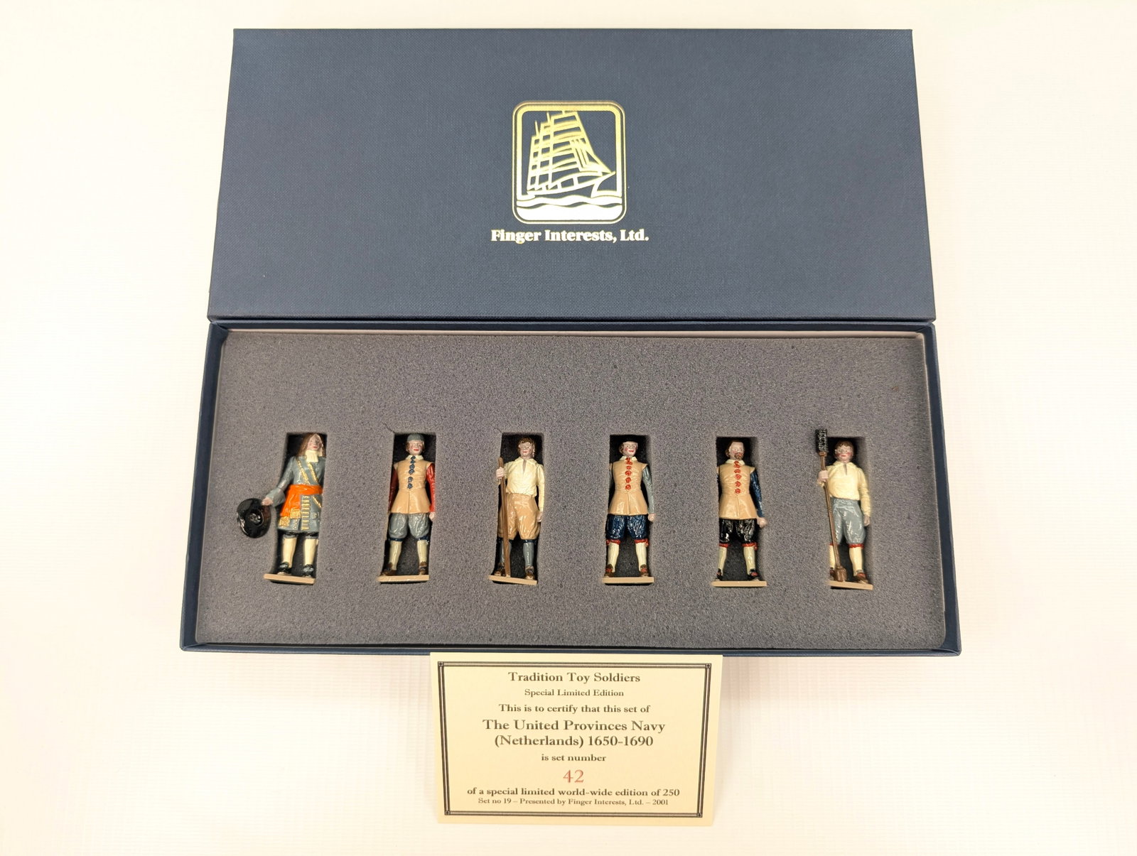TRADITION SPECIAL SET NO. XIX UNITED PROVINCES NAVY NETHERLANDS (1 of 8)