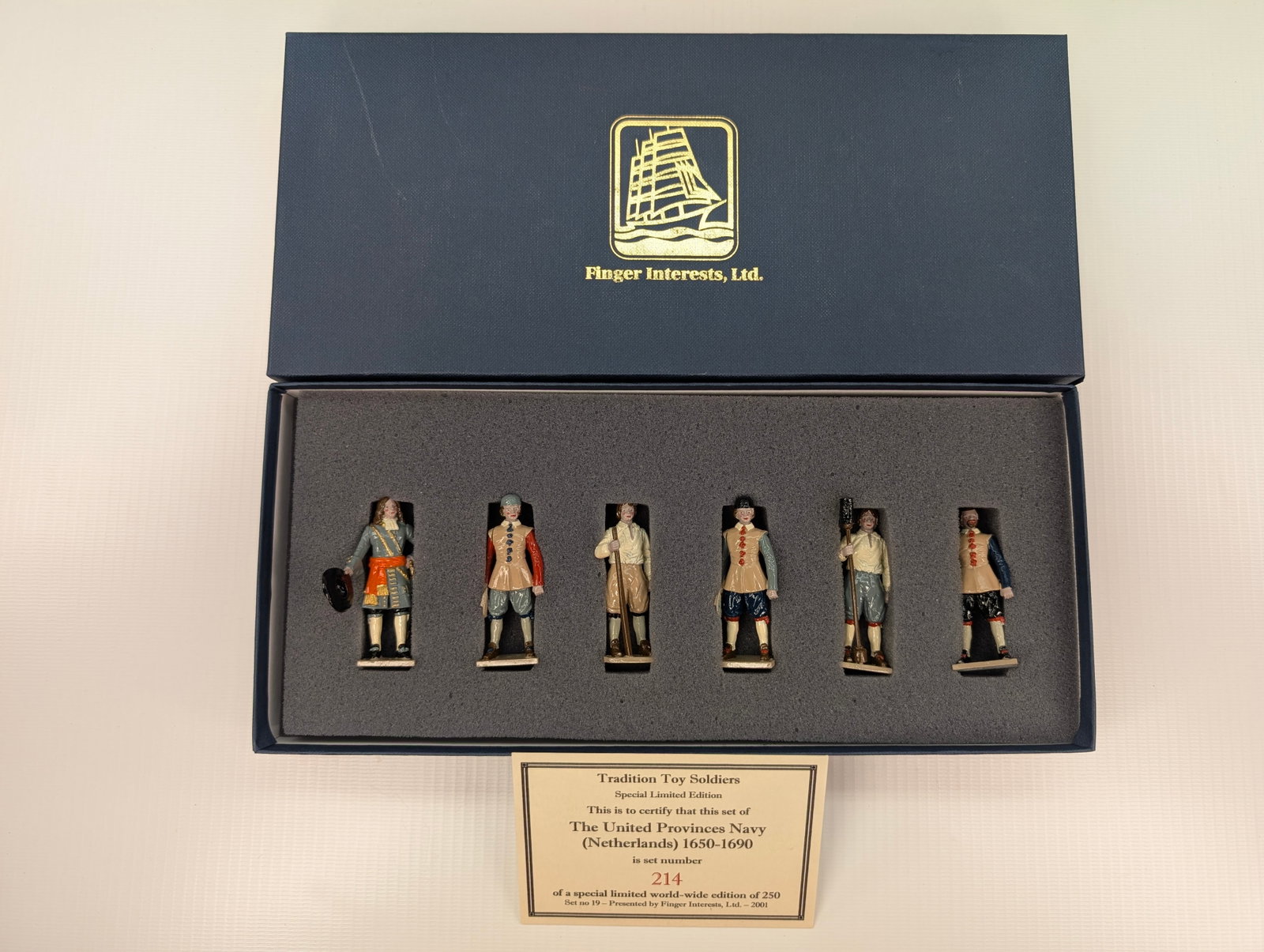 TRADITION SPECIAL SET NO. XIX UNITED PROVINCES NAVY NETHERLANDS (1 of 8)