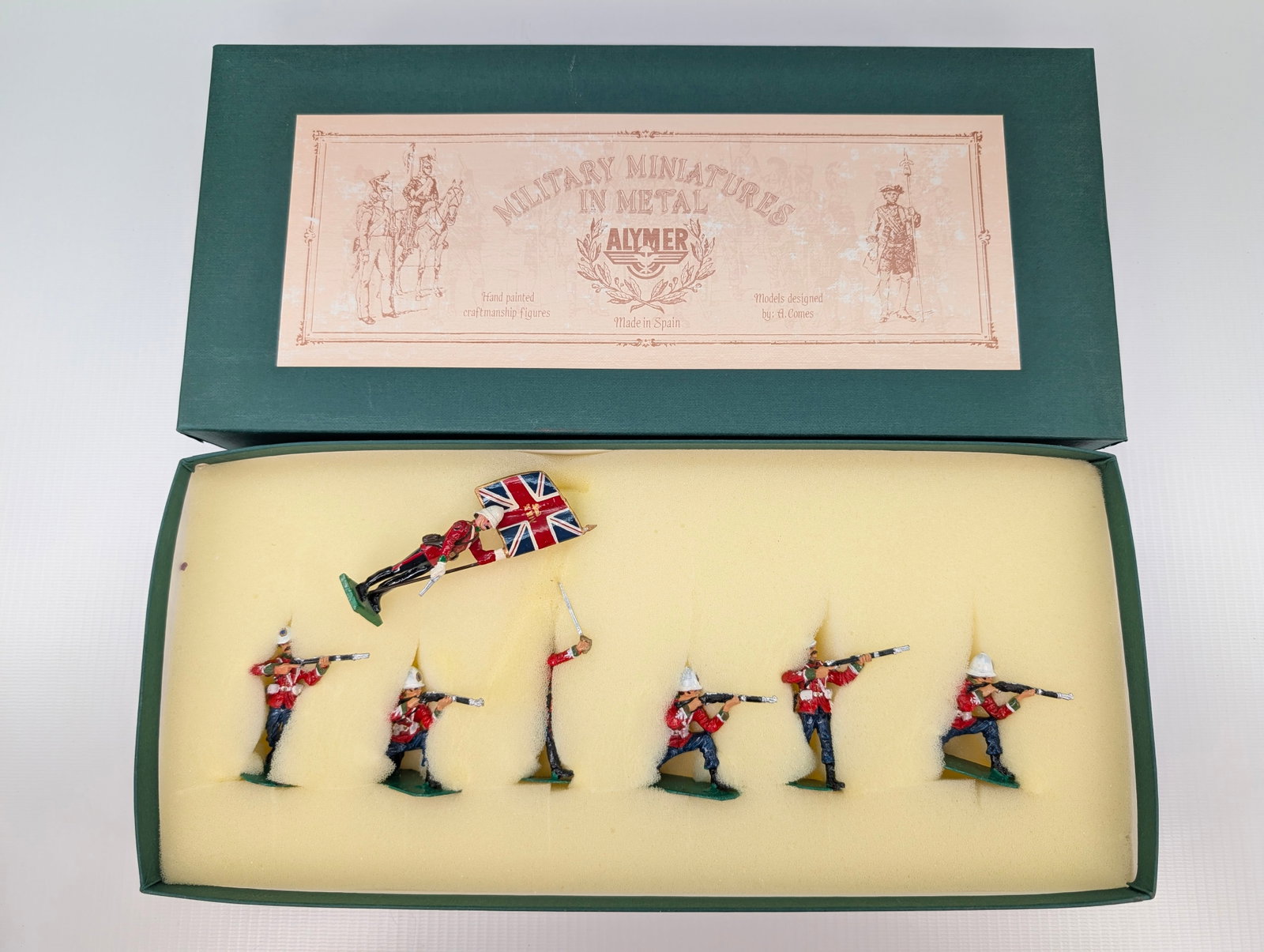 ALYMER AB-21 BRITISH 24TH FOOT REGT. (1 of 8)