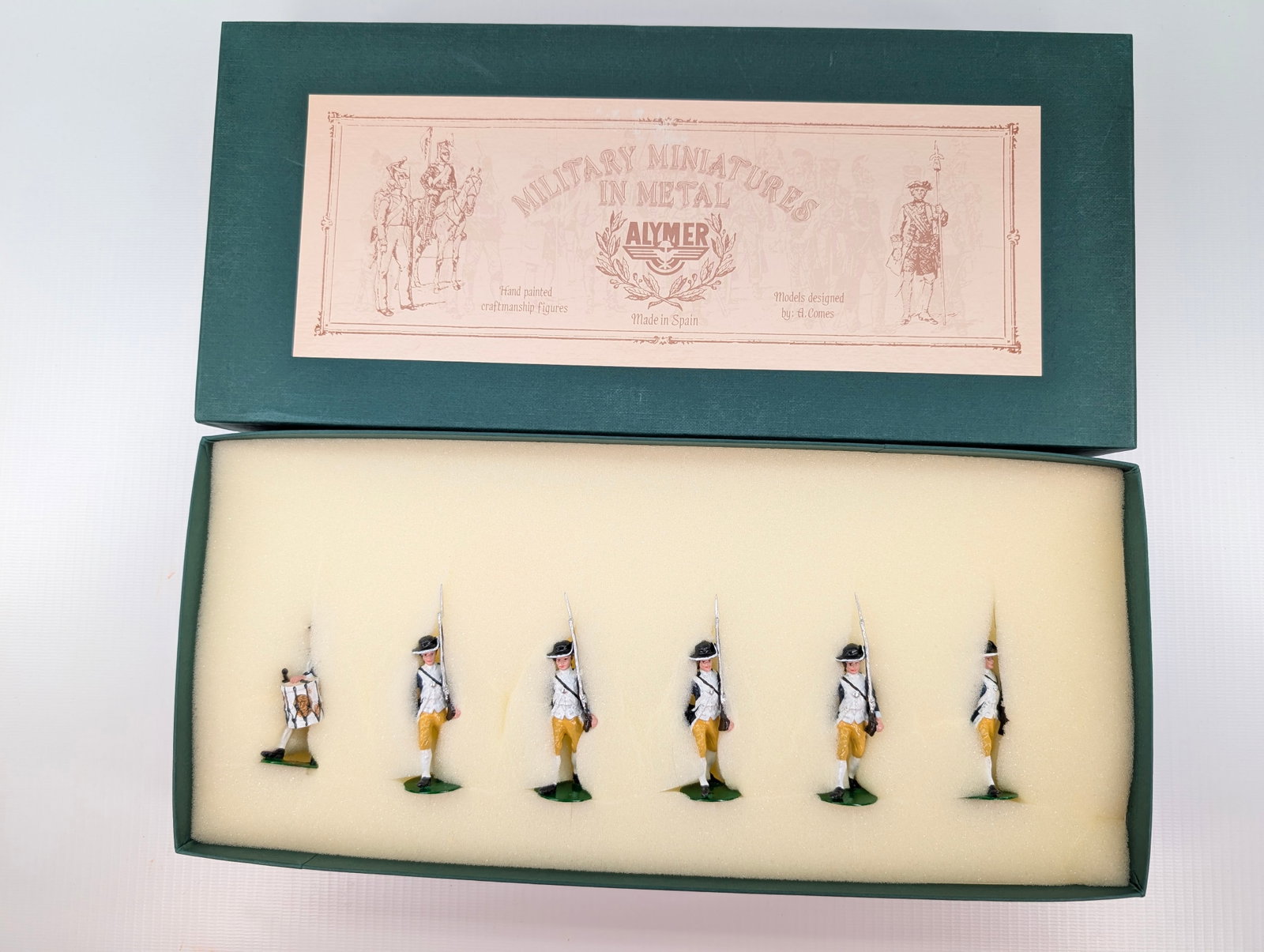 ALYMER AB-100 AMERICAN REVOLUTION CONTINENTAL MARINES W/ DRUMMER (1 of 6)