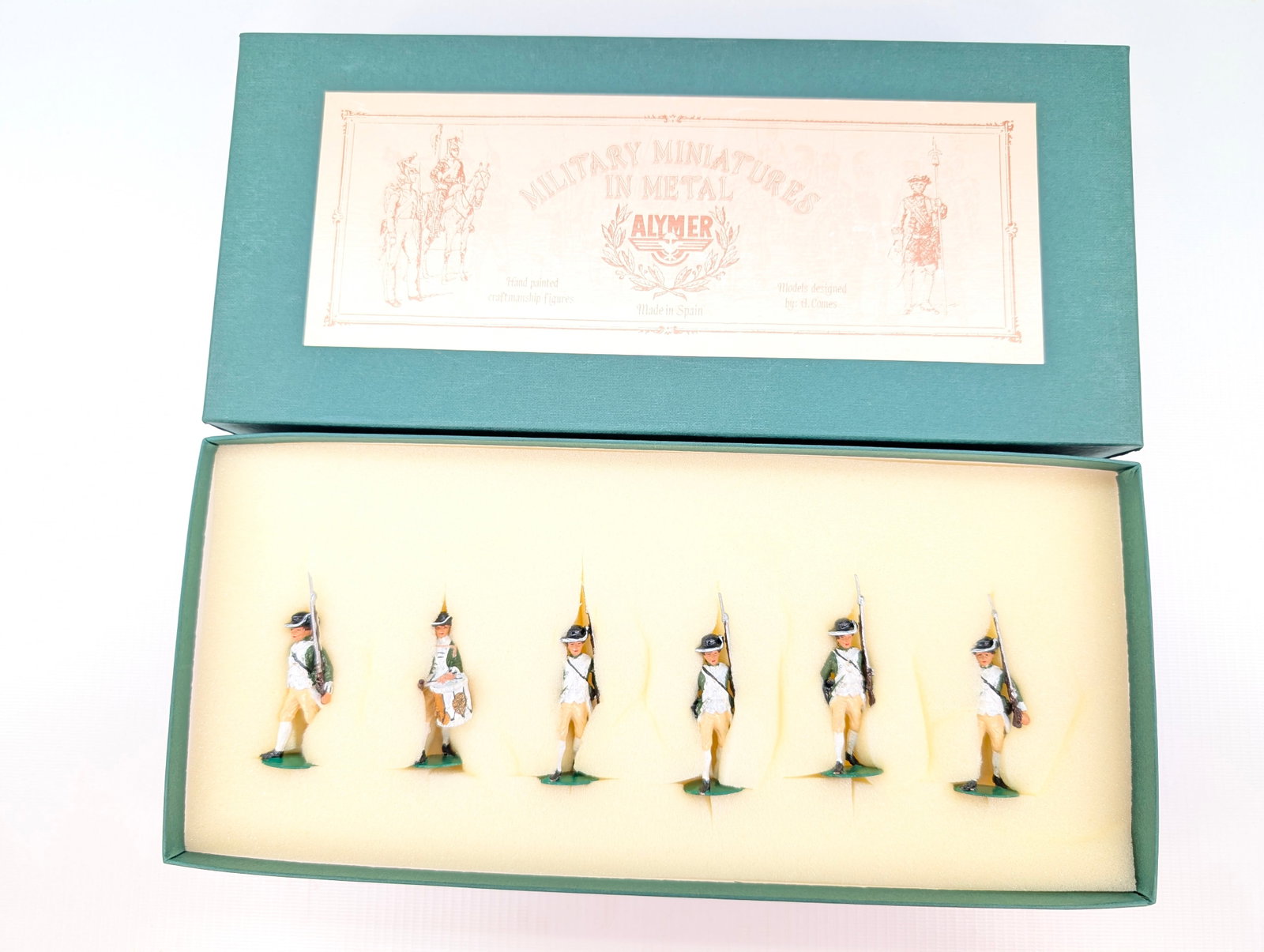 ALYMER AB-100 AMERICAN REVOLUTION CONTINENTAL MARINES W/ DRUMMER (1 of 6)