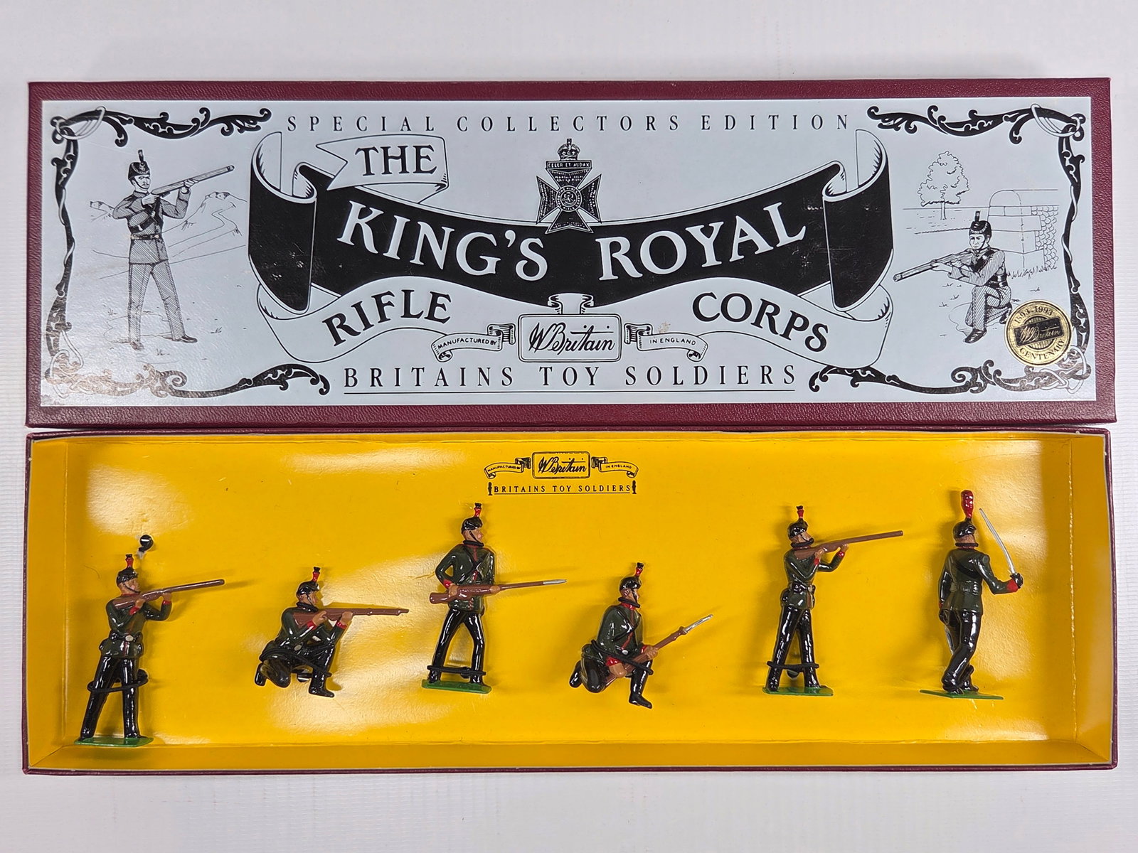 BRITAIN 8822 THE KING'S ROYAL RIFLE CORPS (1 of 4)