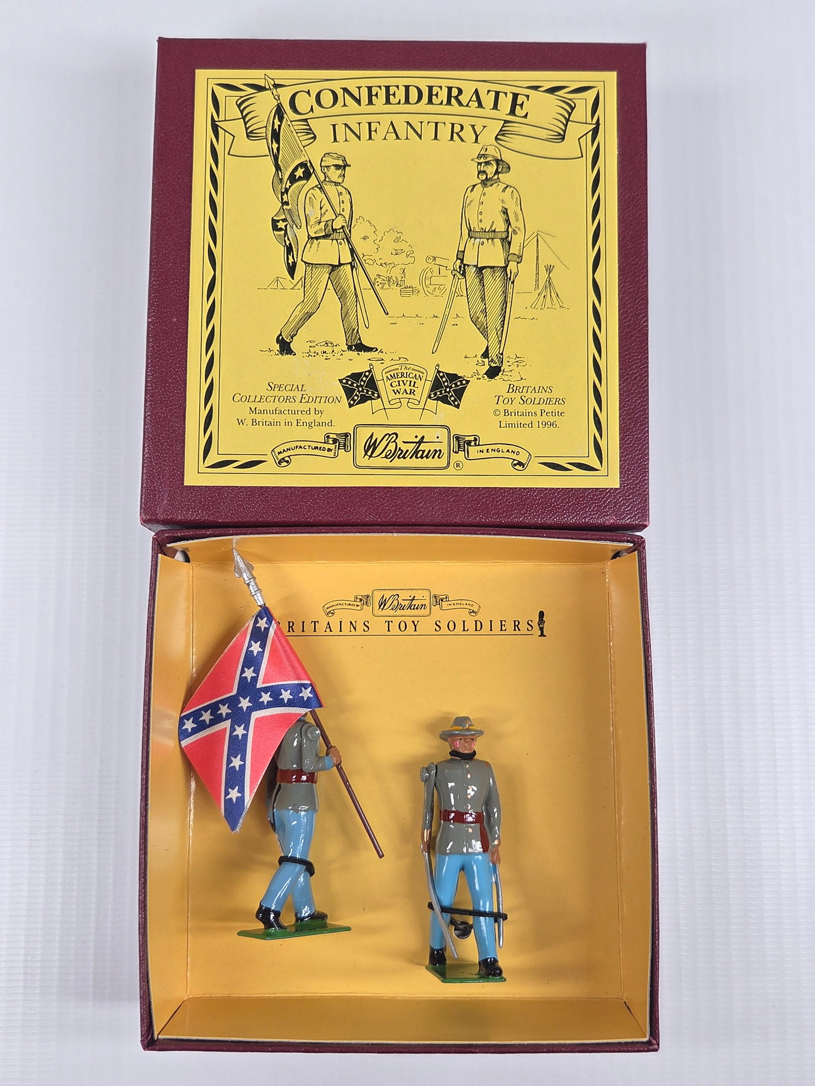 BRITAIN 8879 CONFEDERATE INFANTRY (1 of 2)