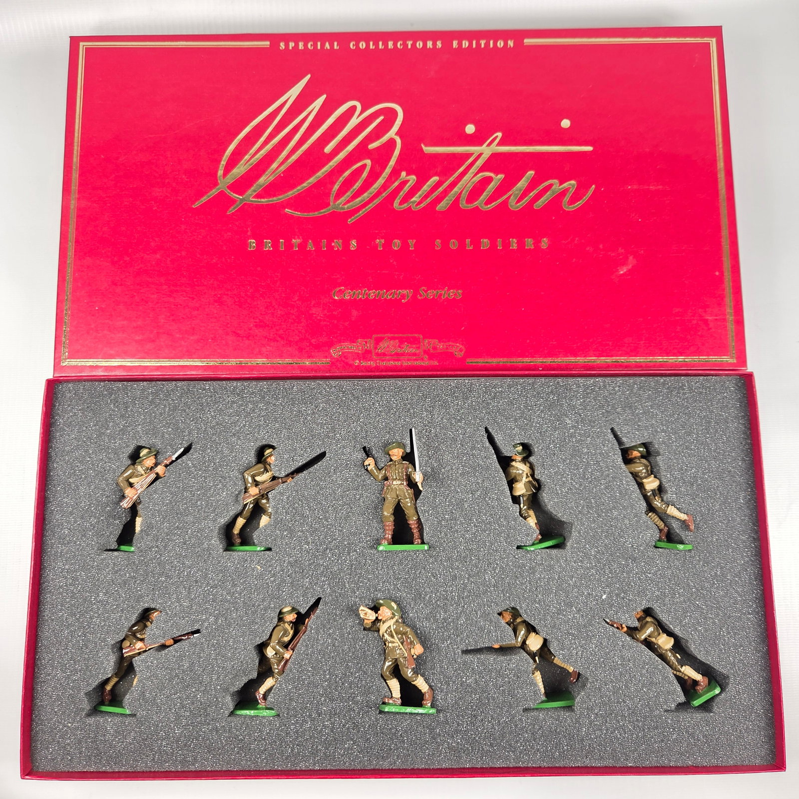 BRITAIN 00261 CITY IMPERIAL VOLUNTEERS: SET REMAINS IN VERY GOOD CONDITION WITH BOX.