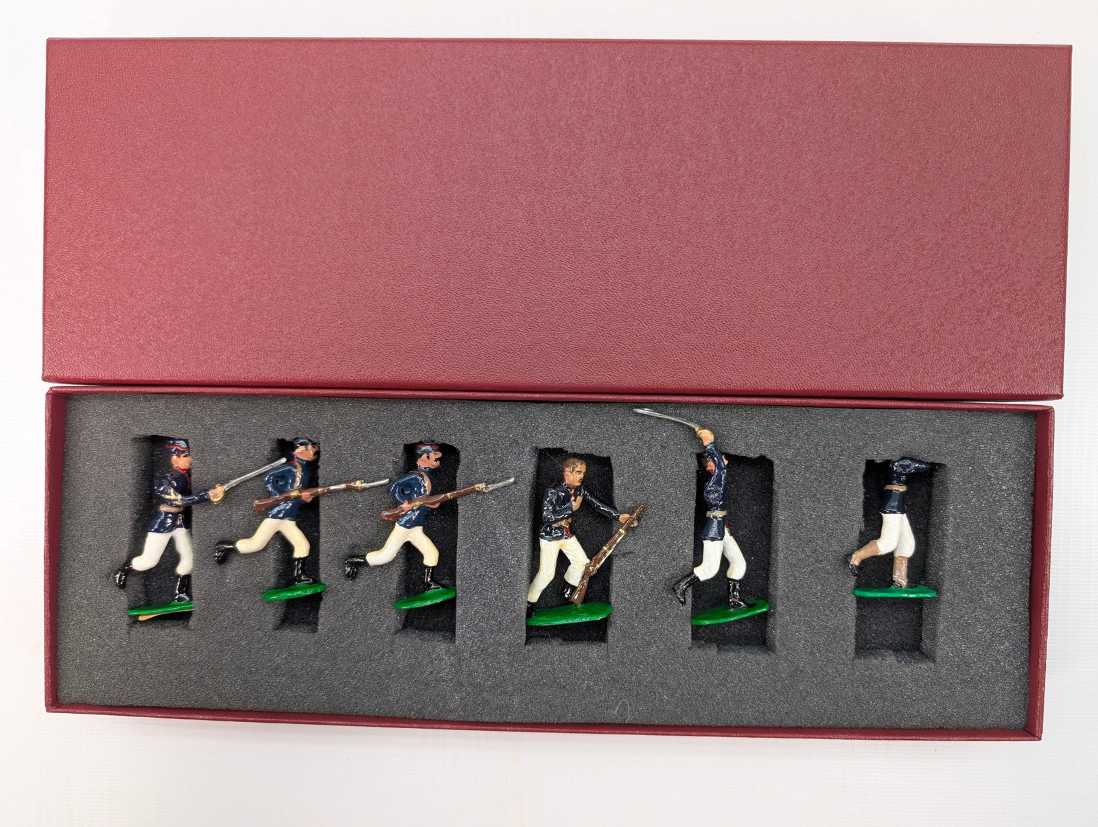 BRITISH MARINES BOXER REBELLION HAND PAINTED SET (1 of 7)