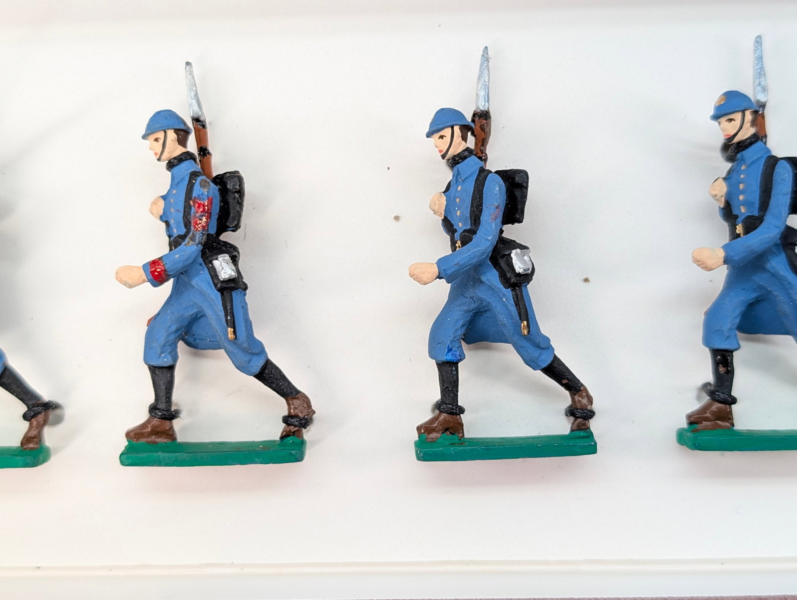 FRENCH HAND PAINTED SOLDIER SET - 4