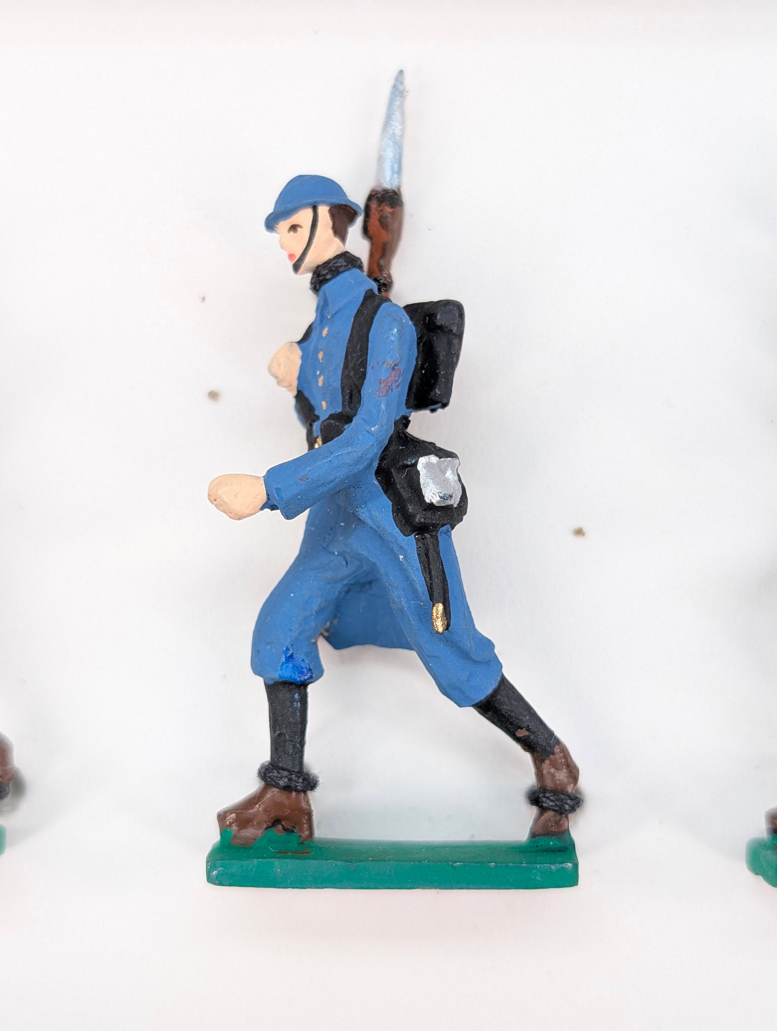 FRENCH HAND PAINTED SOLDIER SET - 6