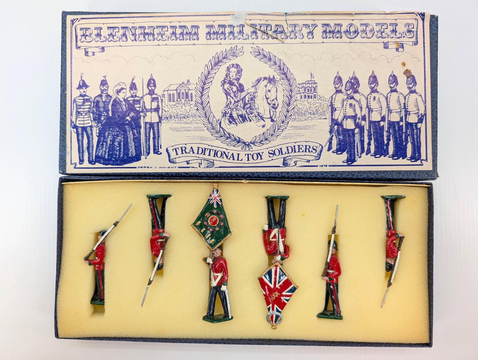 BLENHEIM 214TH HAND PAINTED SOLDIER SET (1 of 6)