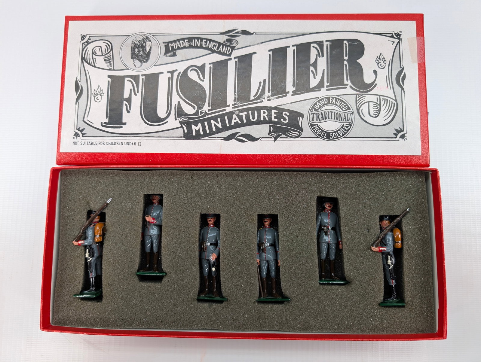 FUSILIER MINIATURES RAF REGIMENT W/OFFICER SET (1 of 6)