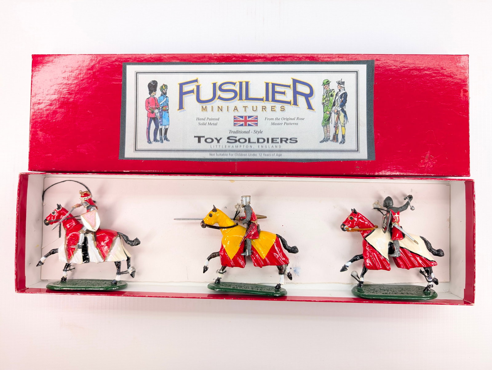 FUSILIER MINIATURES MEDIEVAL KNIGHTS ON HORSEBACK (1 of 5)