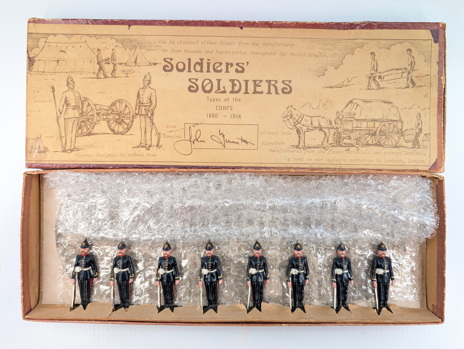 JOHN TUNSTILL SOLDIER'S SOLDIERS ROYAL MARINES SET (1 of 6)