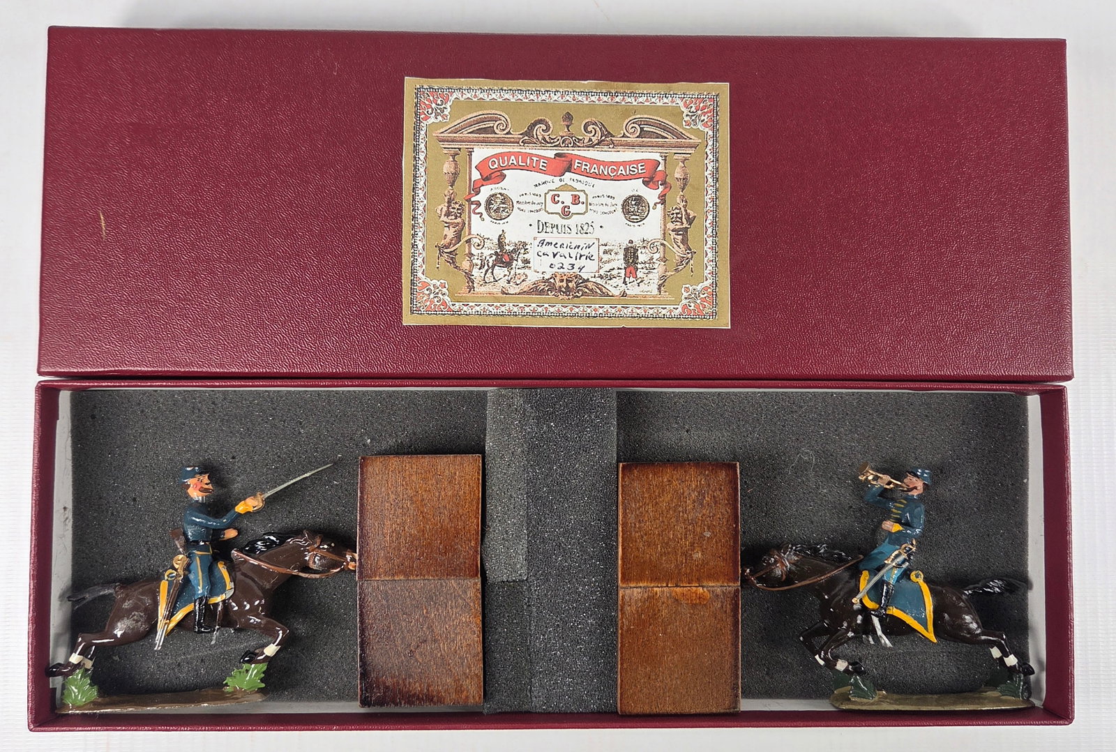 CBG HAND PAINTED AMERICAN CAVALRY SET (1 of 5)