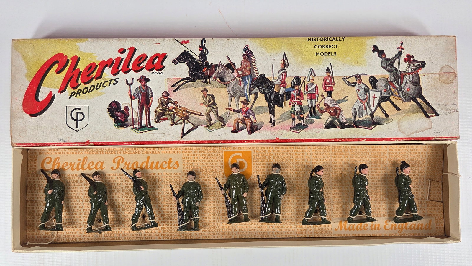CHERILEA AMERICAN HAND PAINTED SOLDIERS SET (1 of 5)