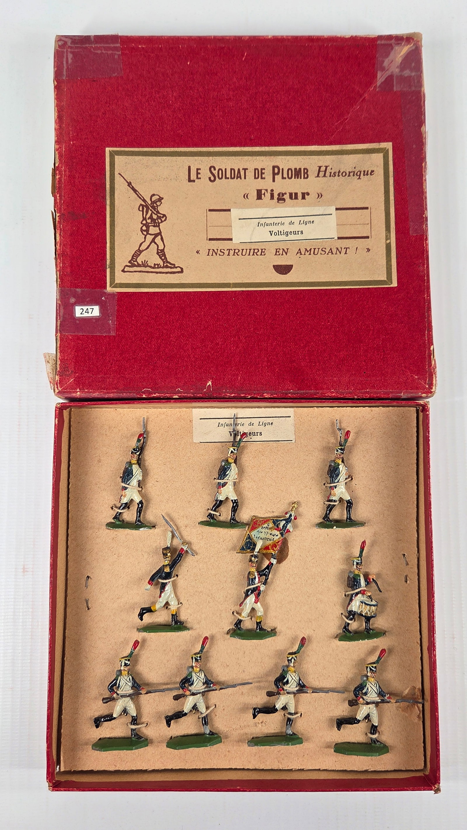 CBG MIGNOT FRENCH LIGHT INFANTRY VOLTIGEURS SET (1 of 8)