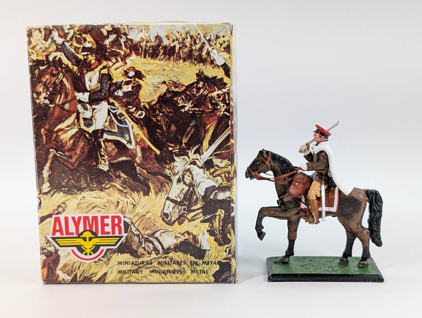 ALYMER 54MM MOUNTED SOLDIER W/ BOX (1 of 5)