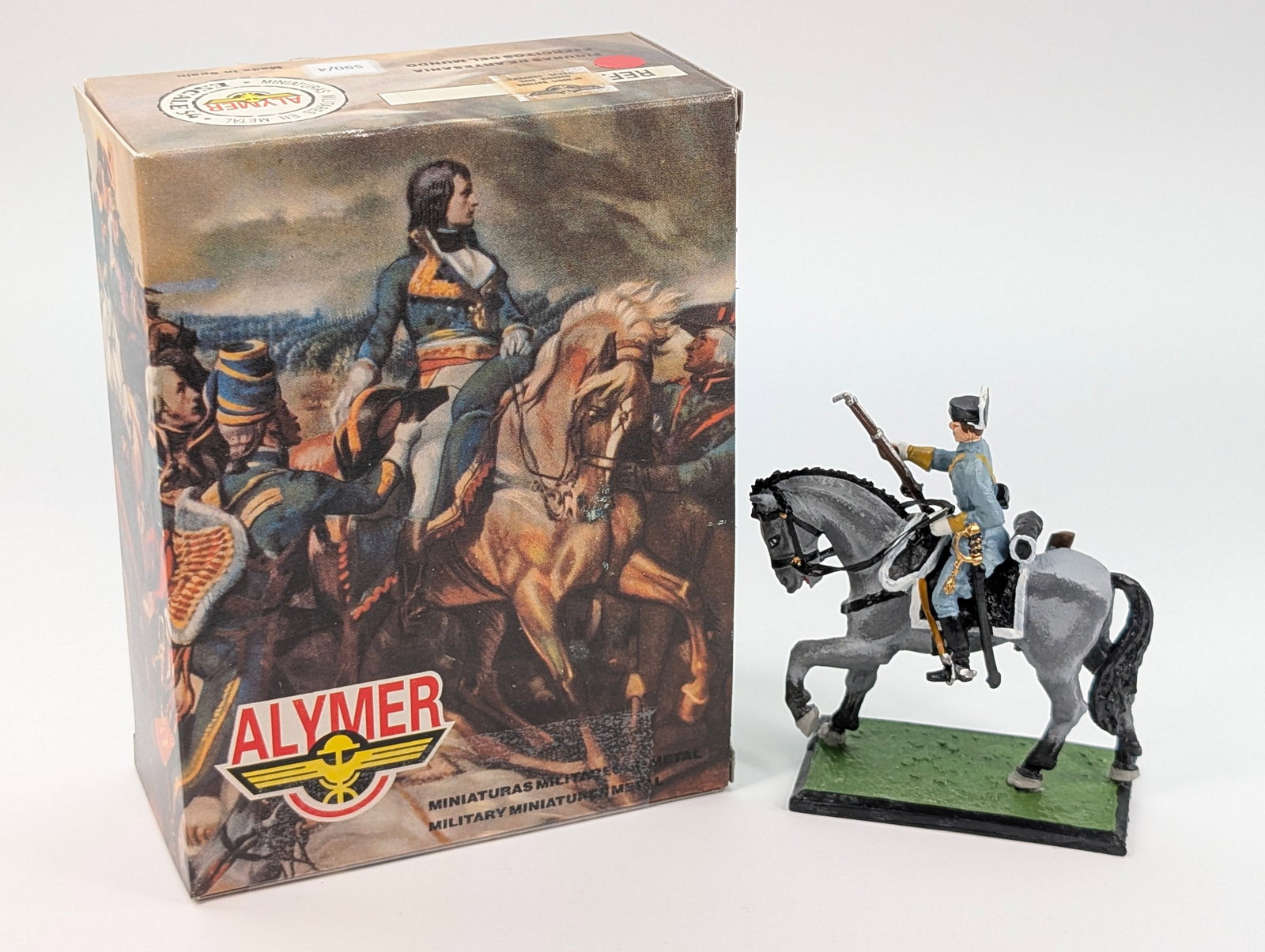 ALYMER 54MM MOUNTED SOLDIER W/ BOX (1 of 5)