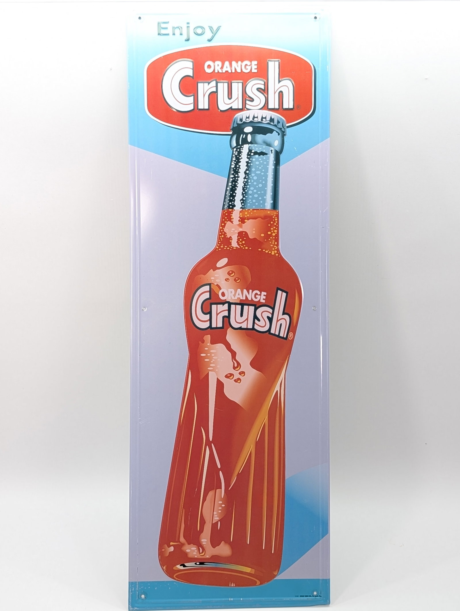 STOUT SIGN CO. ORANGE CRUSH SODA SIGN (1 of 7)