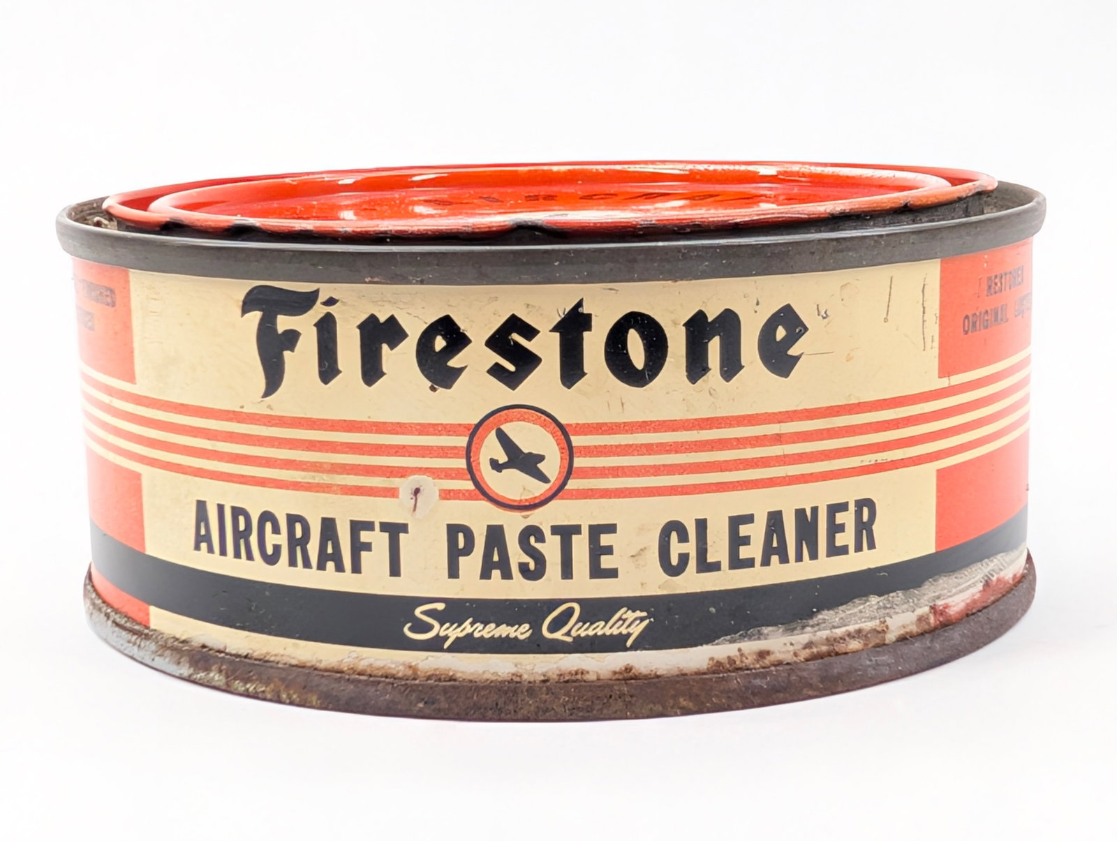 FIRESTONE AIRCRAFT PASTE CLEANER 12 OZ. TIN (1 of 5)