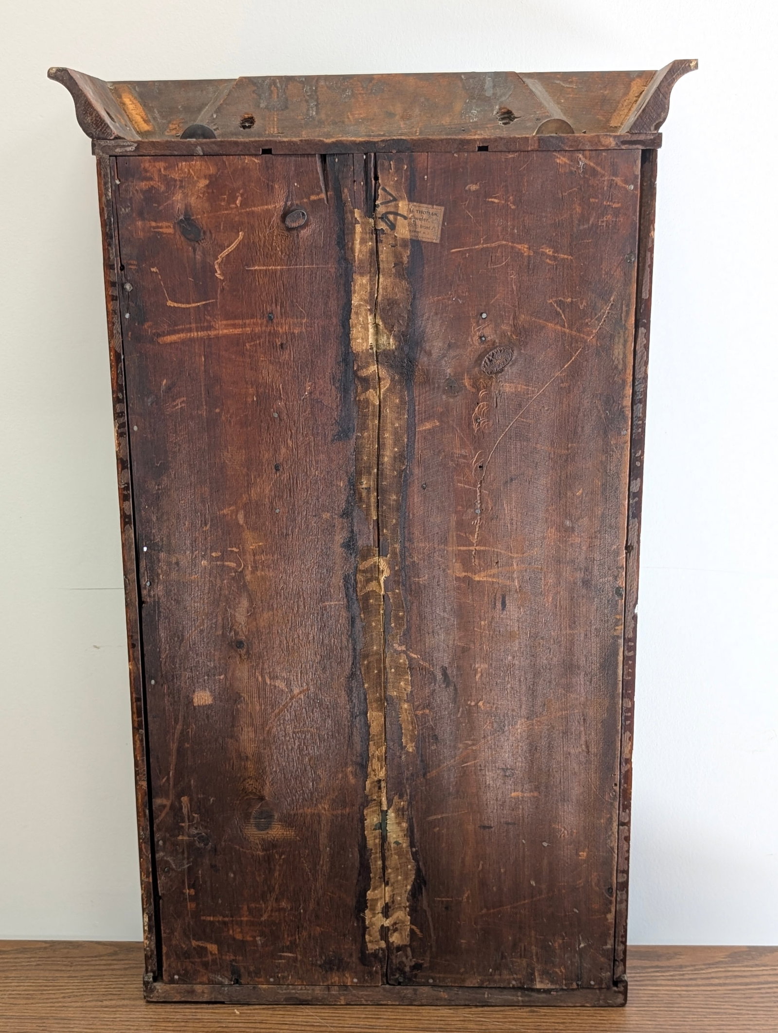 ANTIQUE H. THOMAN 8-DAY CLOCK - 16
