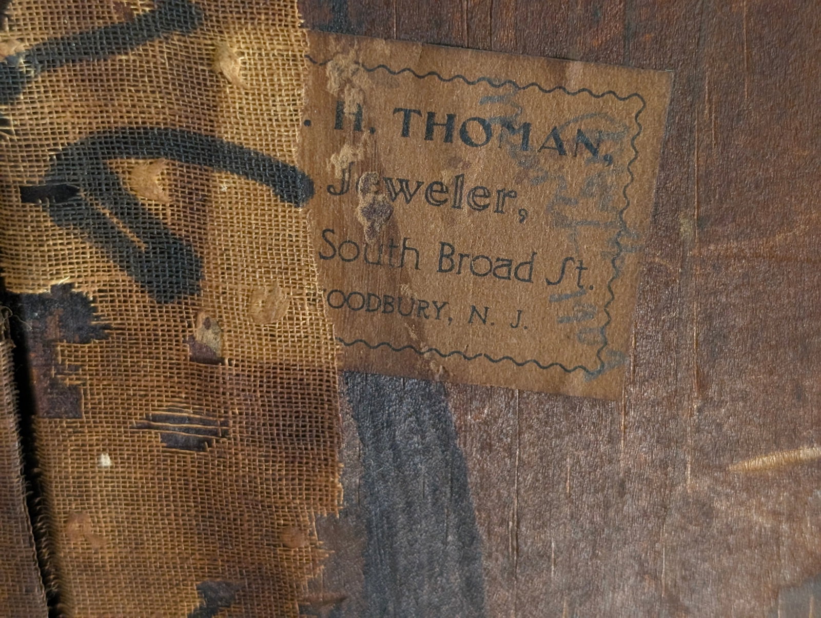 ANTIQUE H. THOMAN 8-DAY CLOCK - 17