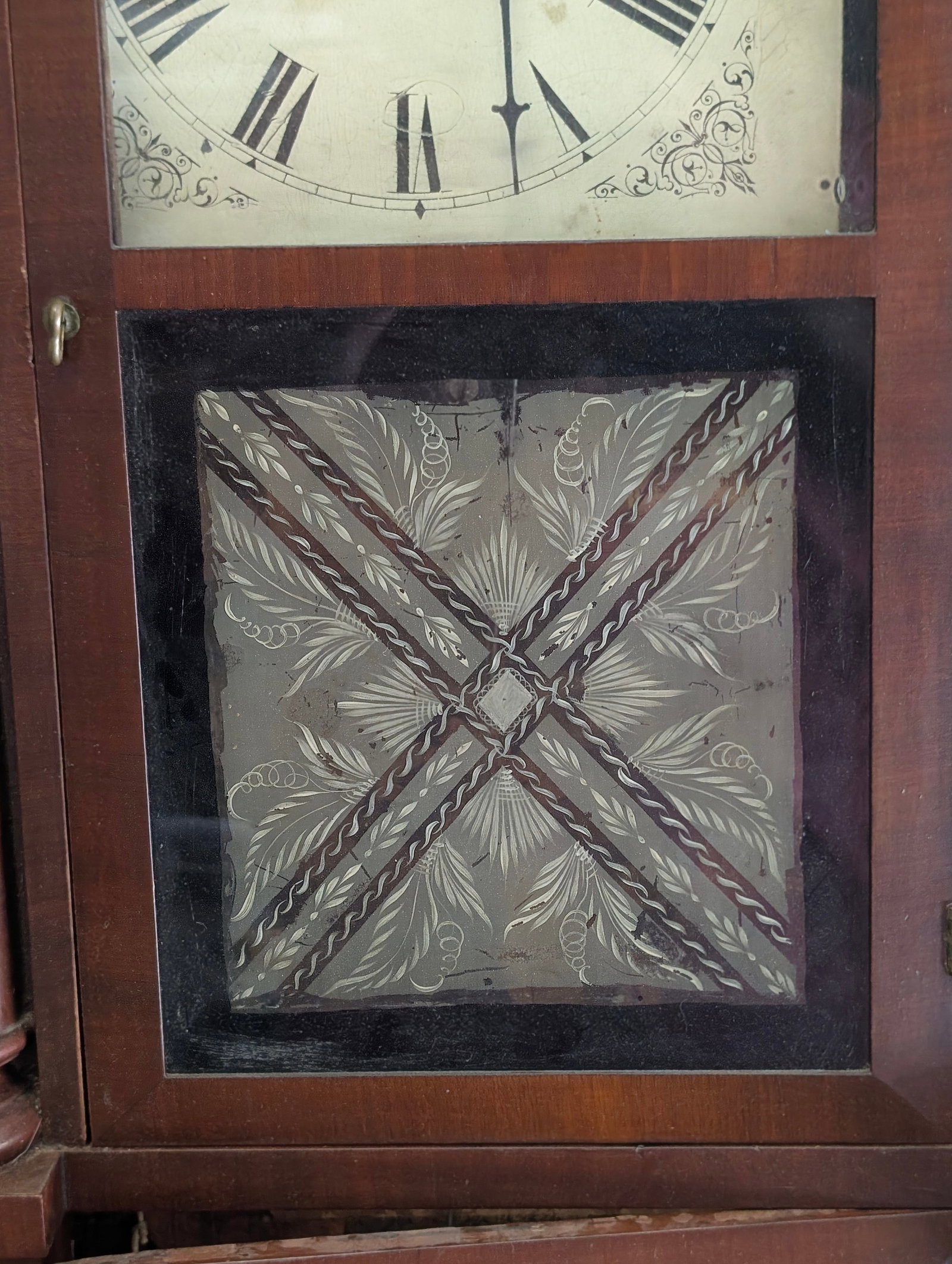 ANTIQUE H. THOMAN 8-DAY CLOCK - 6
