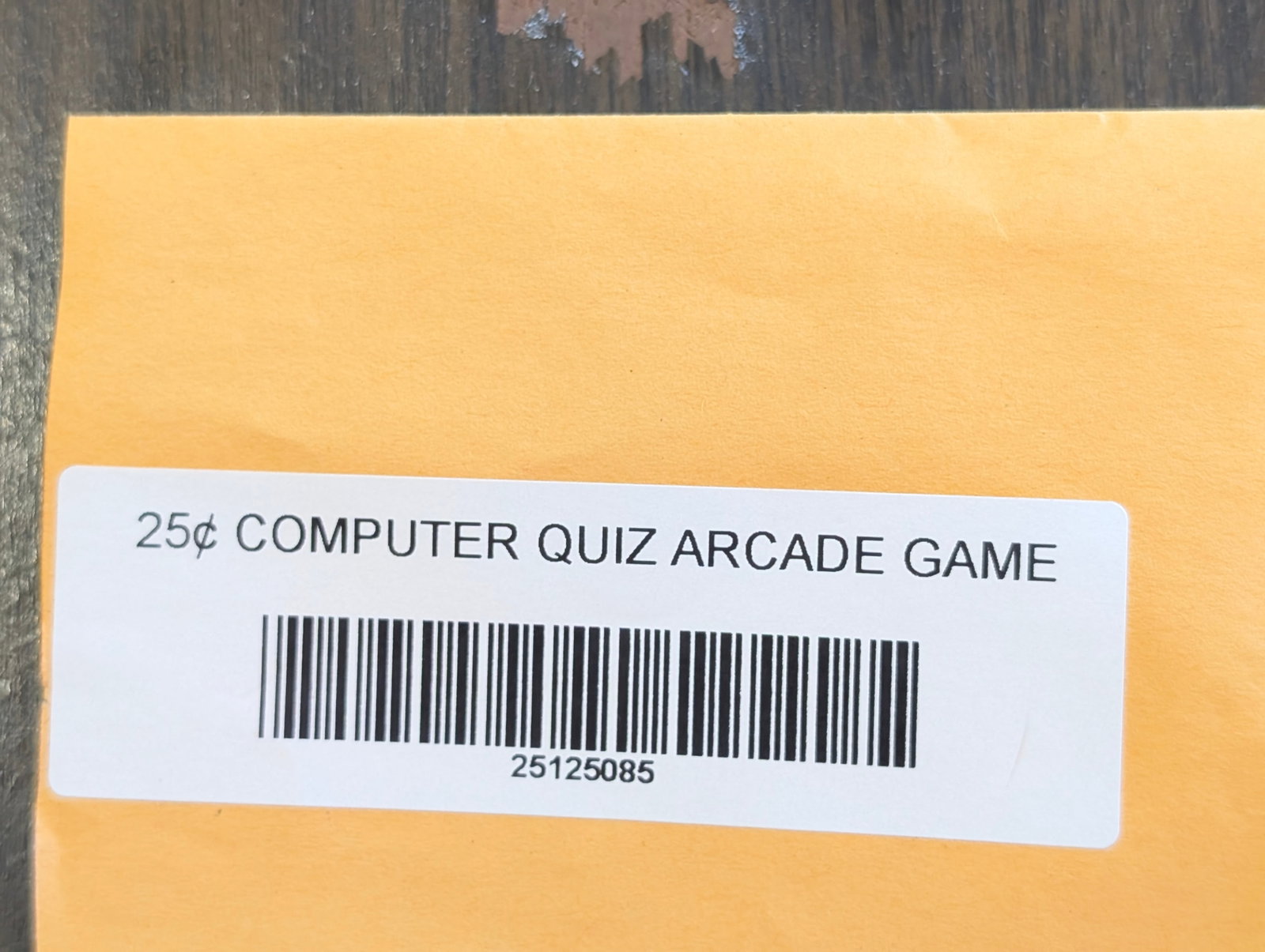 VINTAGE COMPUTER QUIZ ELECTRONIC GAME - 18