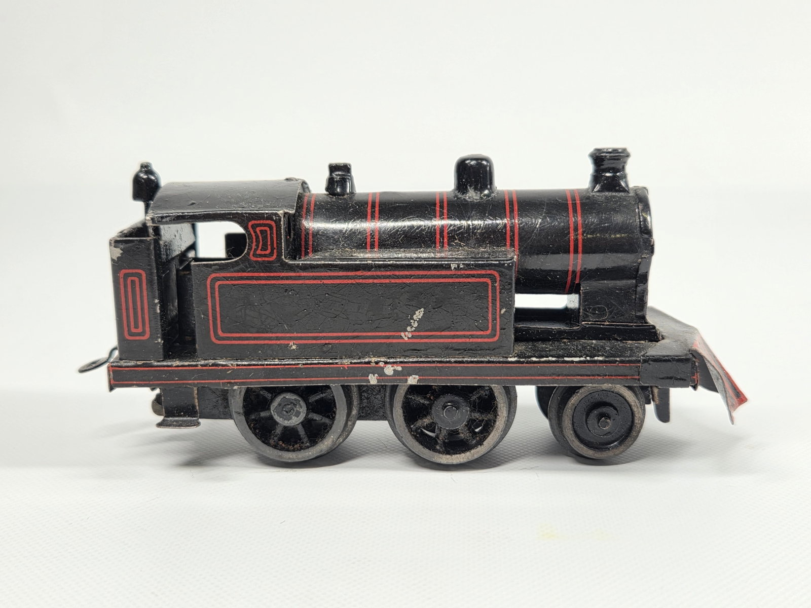 BING TIN LITHO WIND UP STEAM ENGINE TRAIN SET - 4