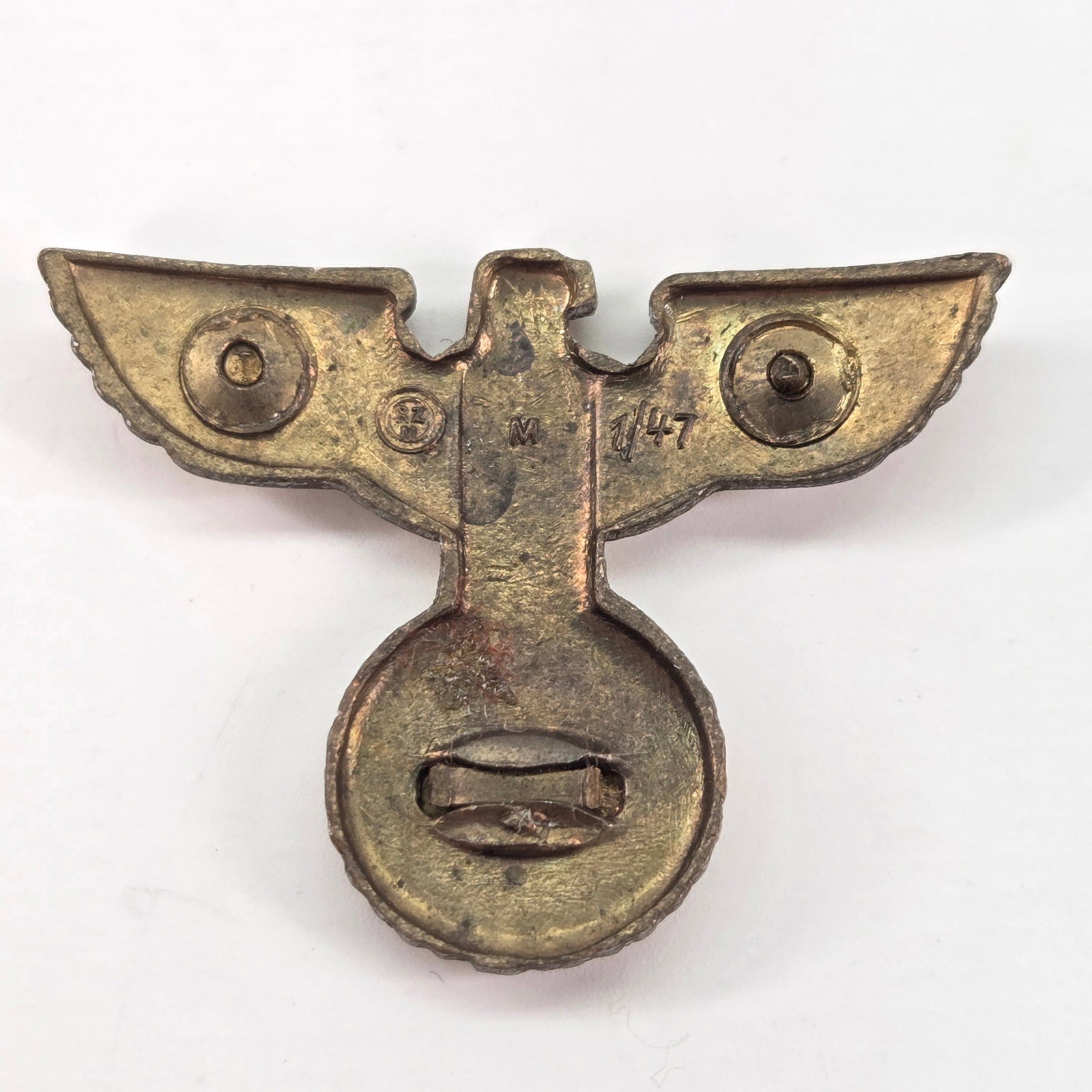 WW2 GERMAN EAGLE CAP PIN - 2