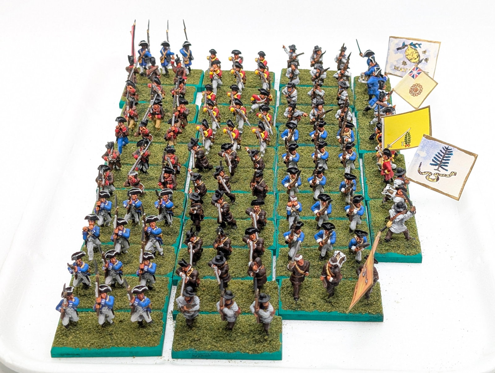 VARIOUS REVOLUTIONARY WARGAMING FIGURES (1 of 9)