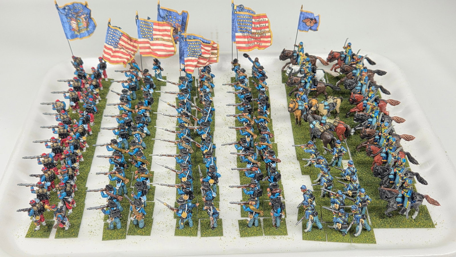 VARIOUS MINN, NJ & NY WARGAMING SOLDIERS (1 of 6)
